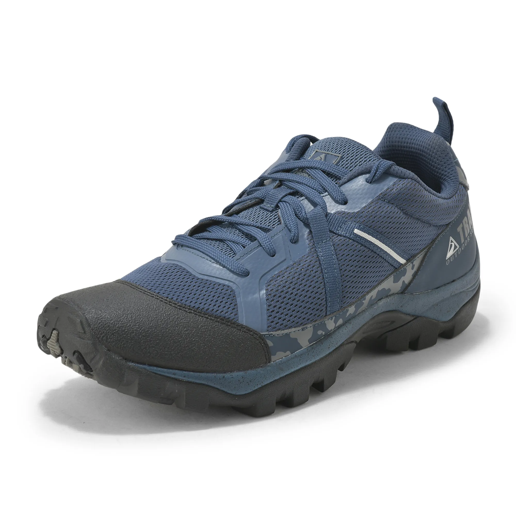 Woodland Men’S Navy All Terrain Hiking Shoes - Thumbnail 11