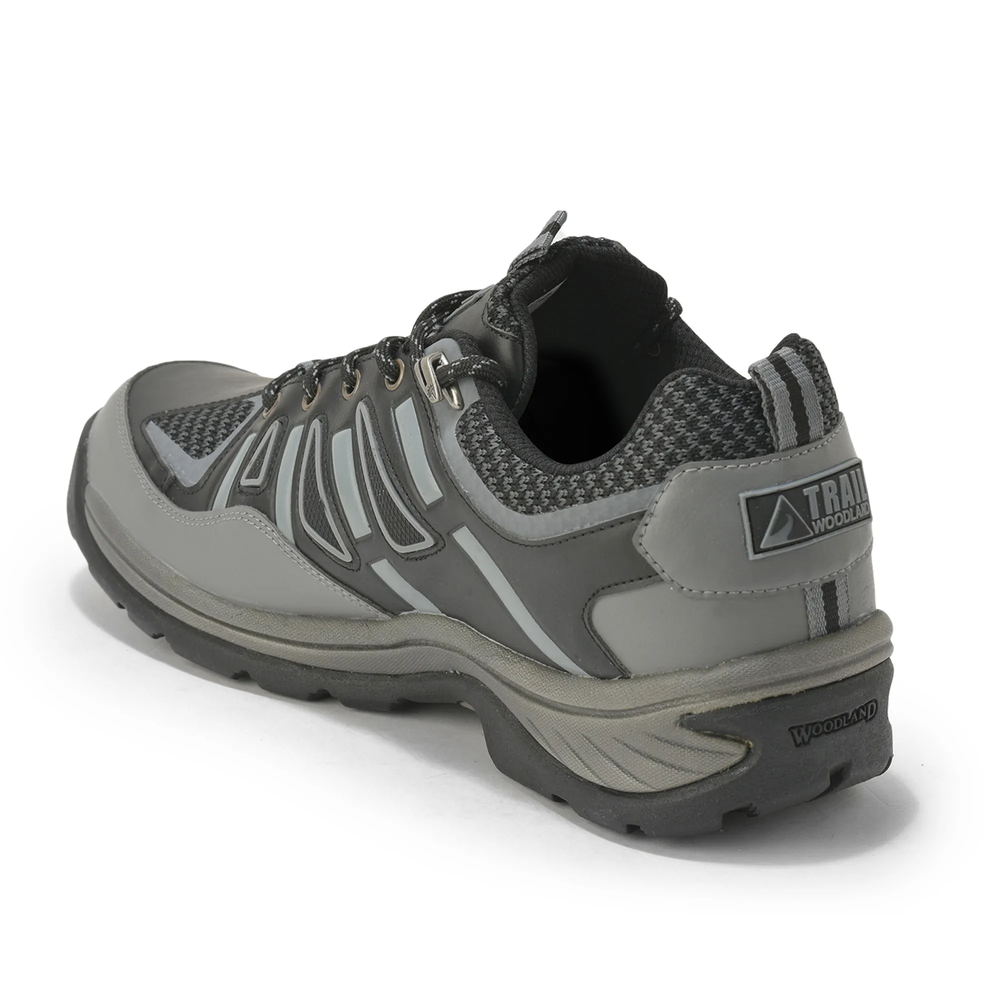 Woodland Black Mens Hiking Shoes - Thumbnail 7