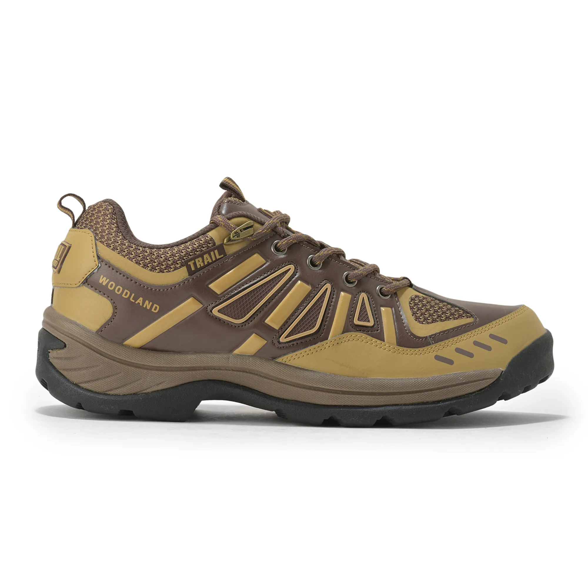 Woodland Brown Mens Hiking Shoes - Thumbnail 2