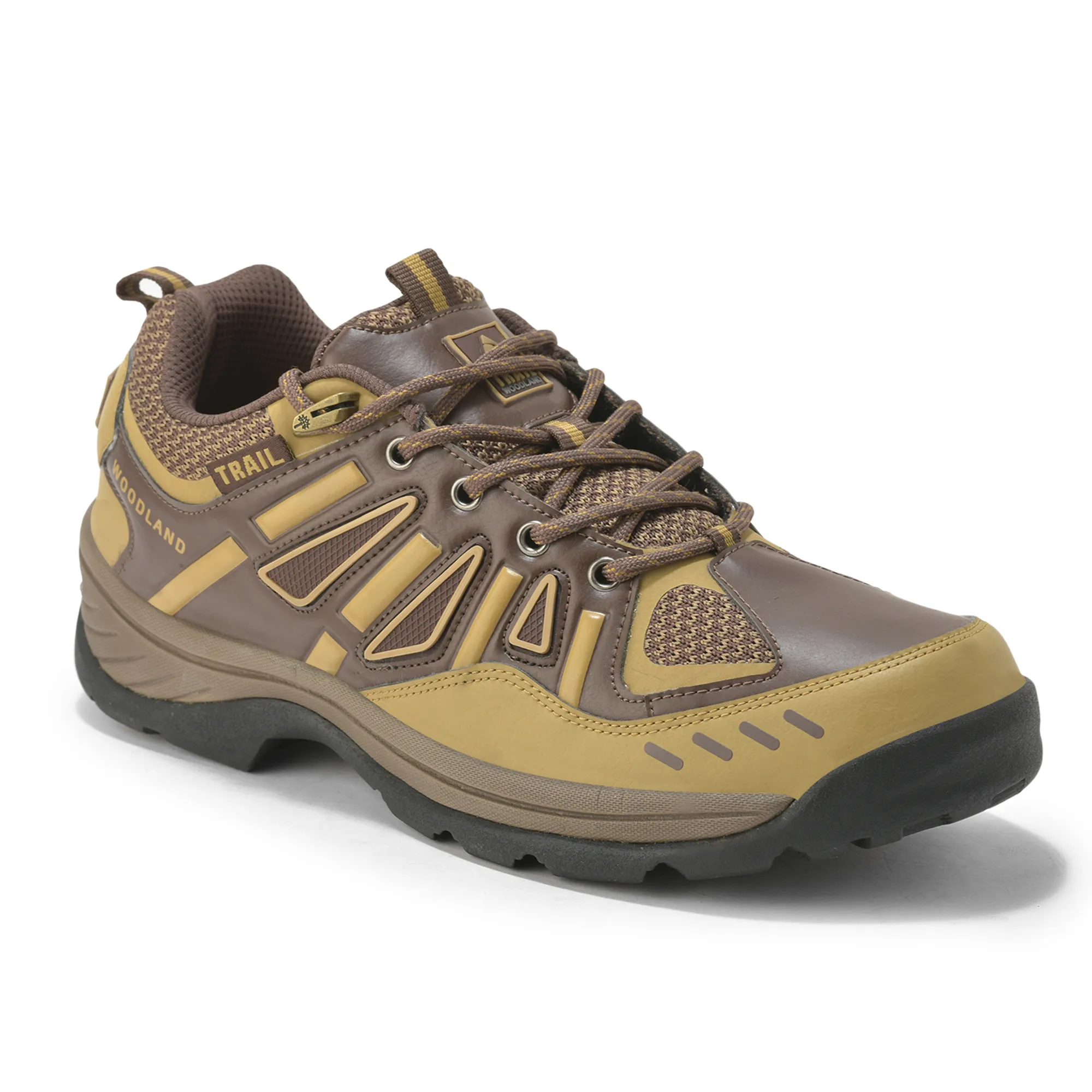 Woodland Brown Mens Hiking Shoes - Thumbnail 3