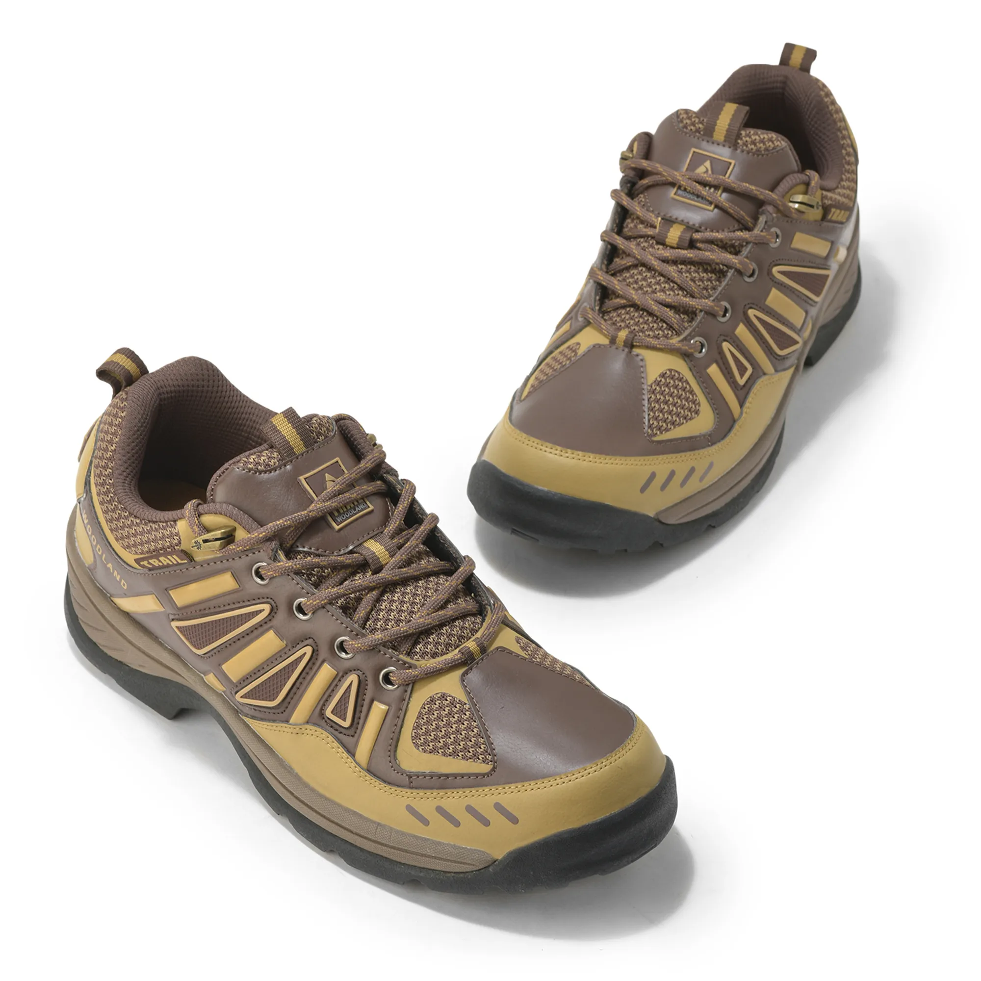 Woodland Brown Mens Hiking Shoes - Thumbnail 4