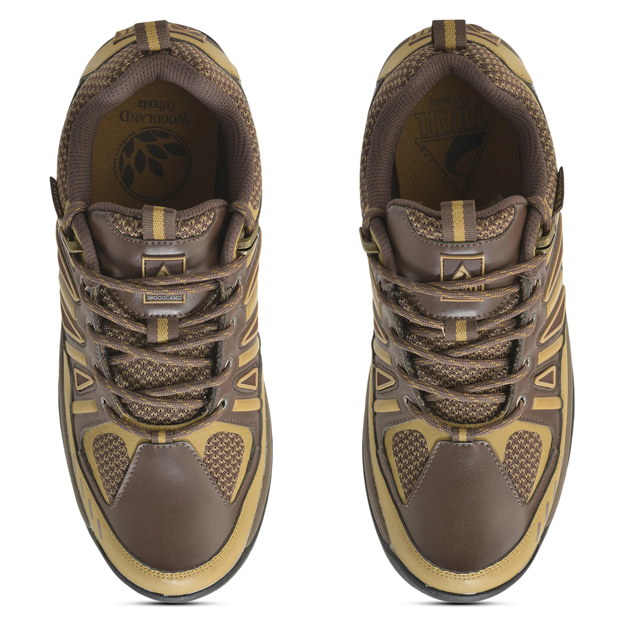 Woodland Brown Mens Hiking Shoes - Thumbnail 5