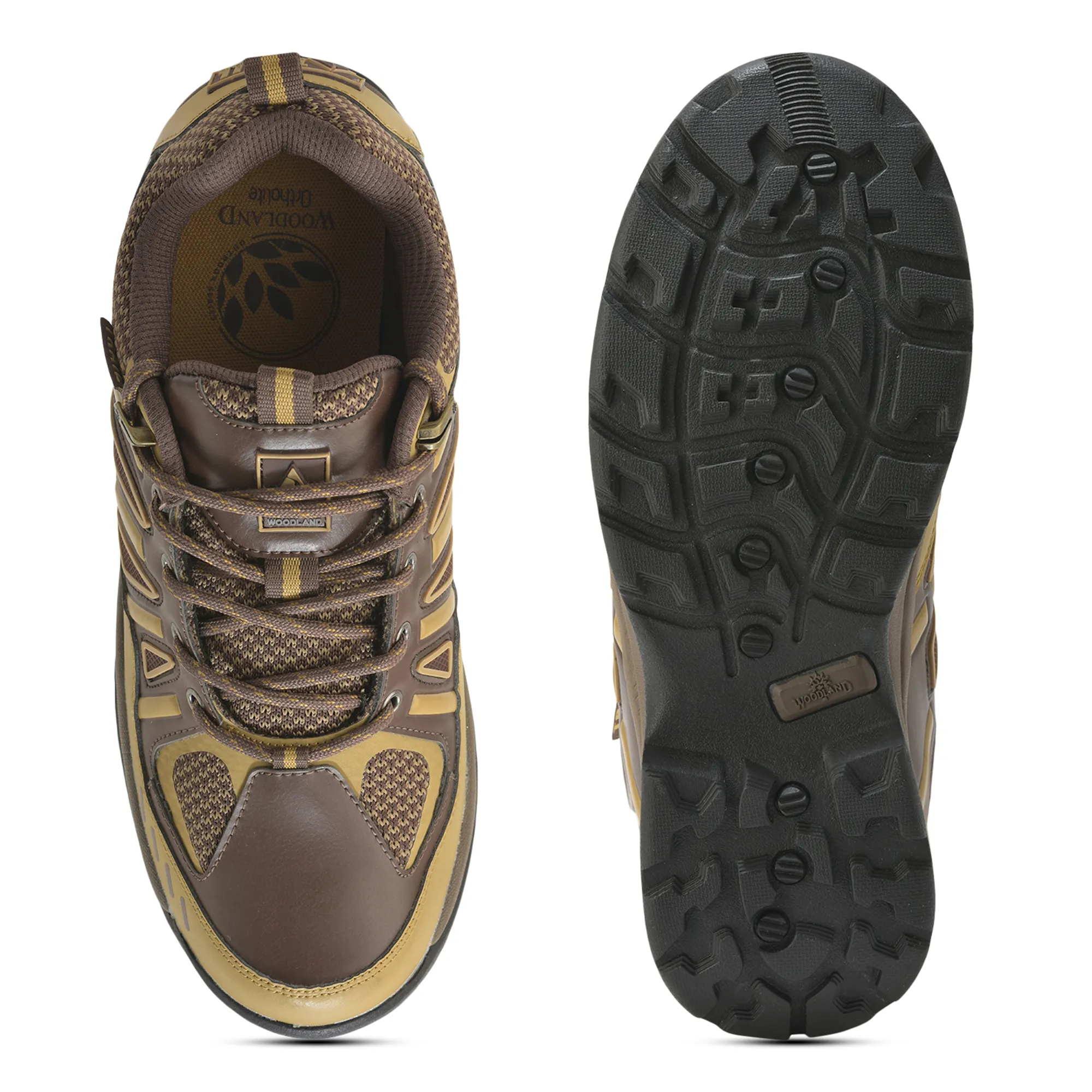 Woodland Brown Mens Hiking Shoes - Thumbnail 9