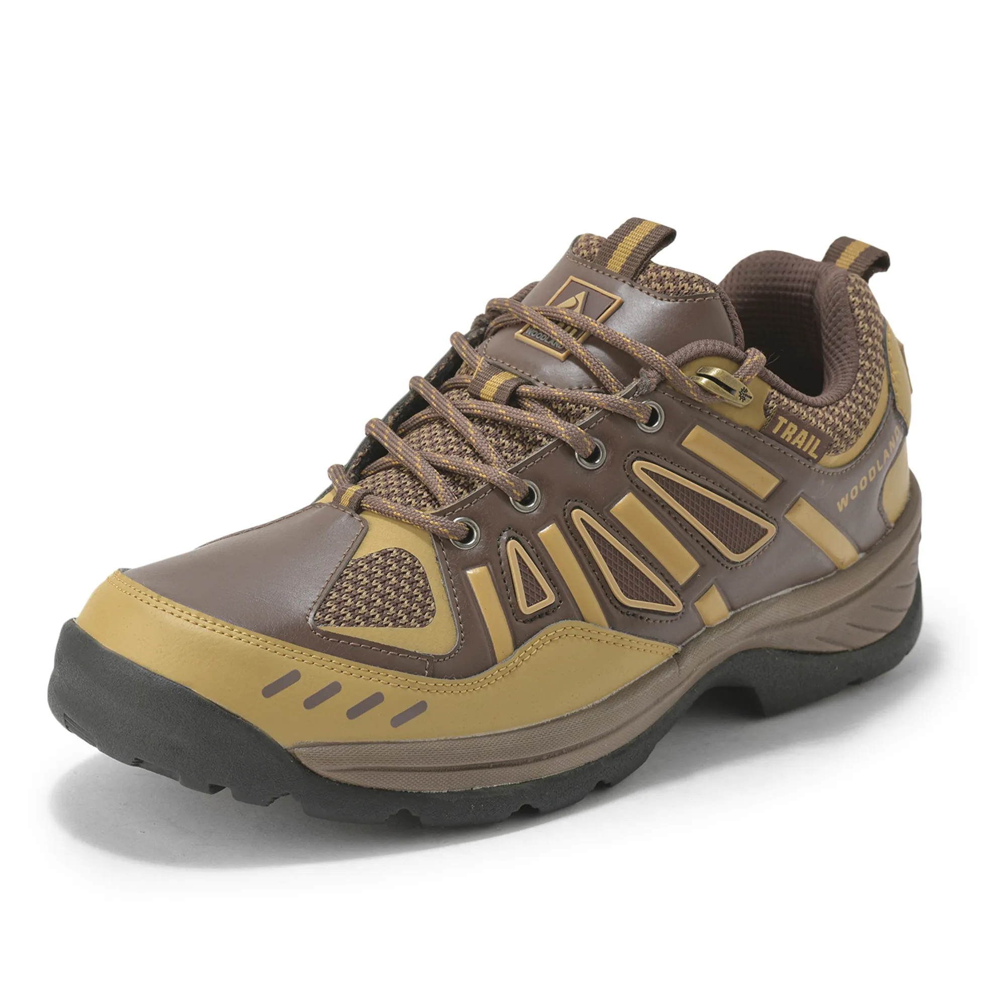 Woodland Brown Mens Hiking Shoes - Thumbnail 11