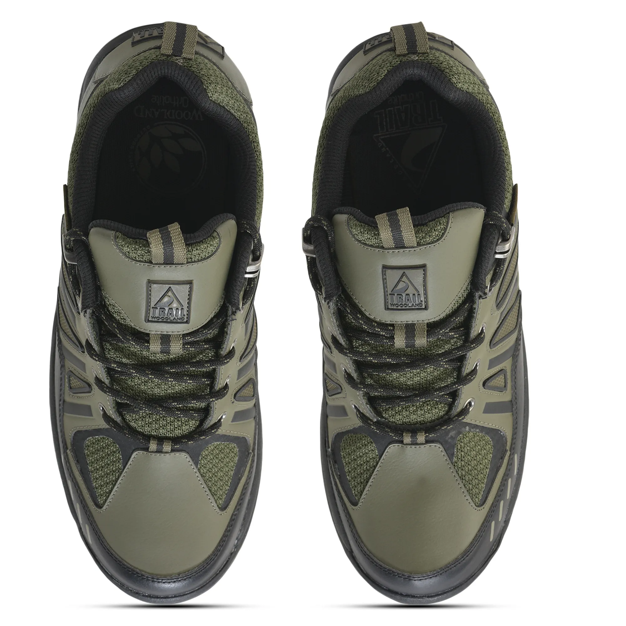 Woodland Olive Mens Hiking Shoes - Thumbnail 5