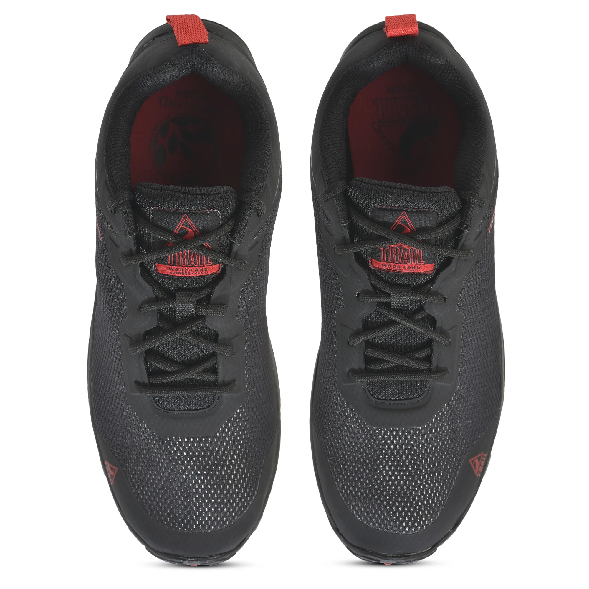 Woodland Black TrailMotion Mesh Hiking Shoes - Thumbnail 5