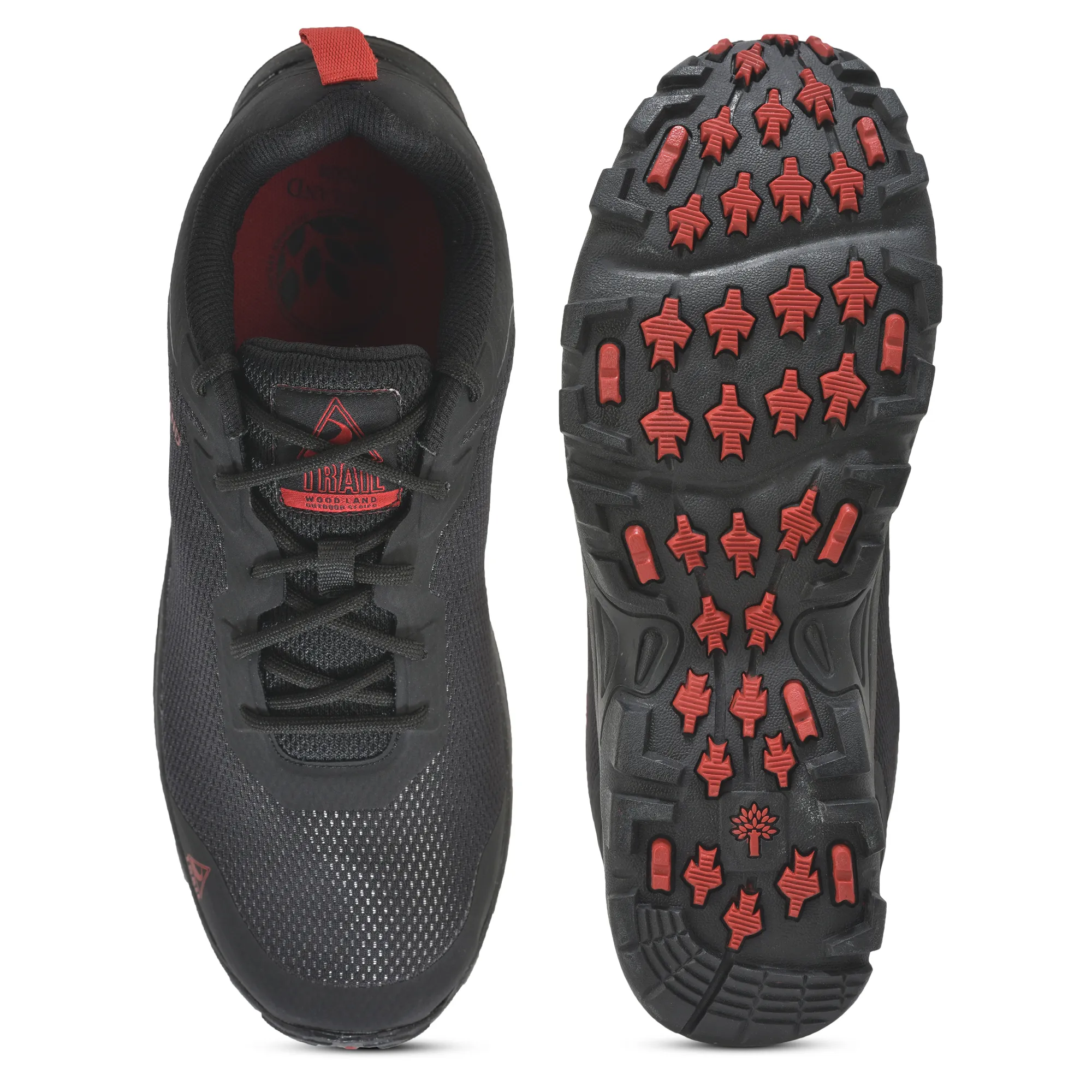 Woodland Black TrailMotion Mesh Hiking Shoes - Thumbnail 9