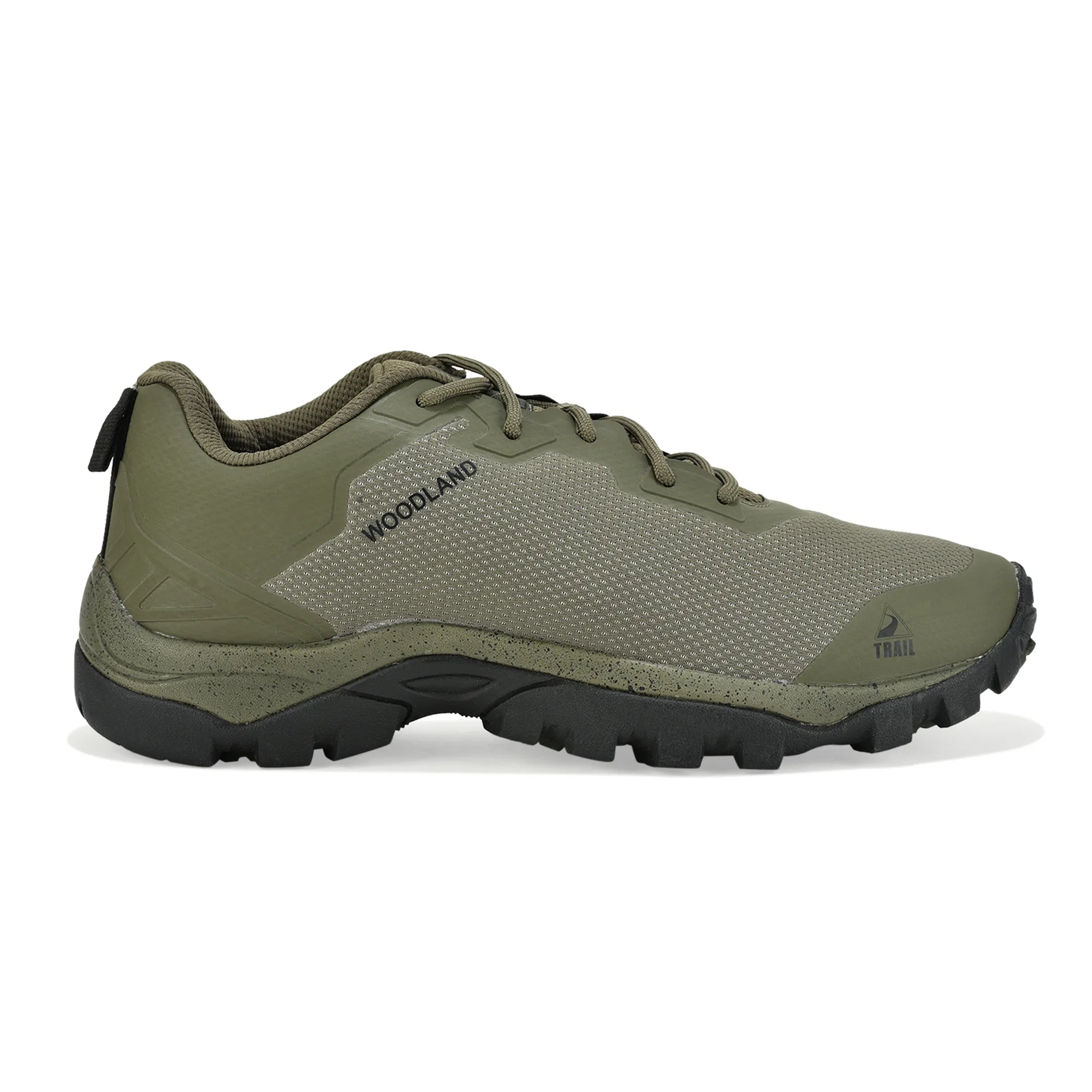 Woodland Olive TrailMotion Mesh Hiking Shoes - Thumbnail 2