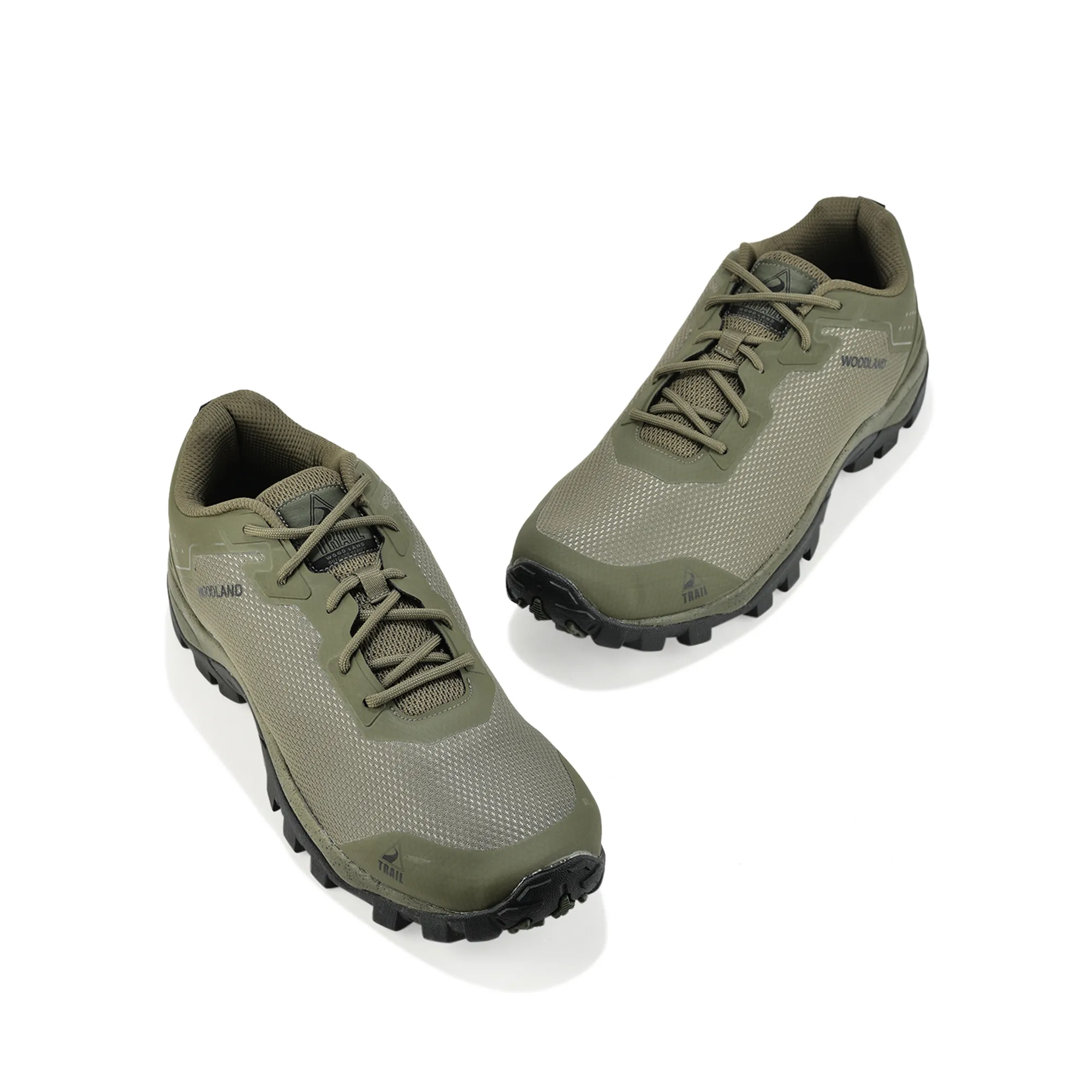 Woodland Olive TrailMotion Mesh Hiking Shoes - Thumbnail 4
