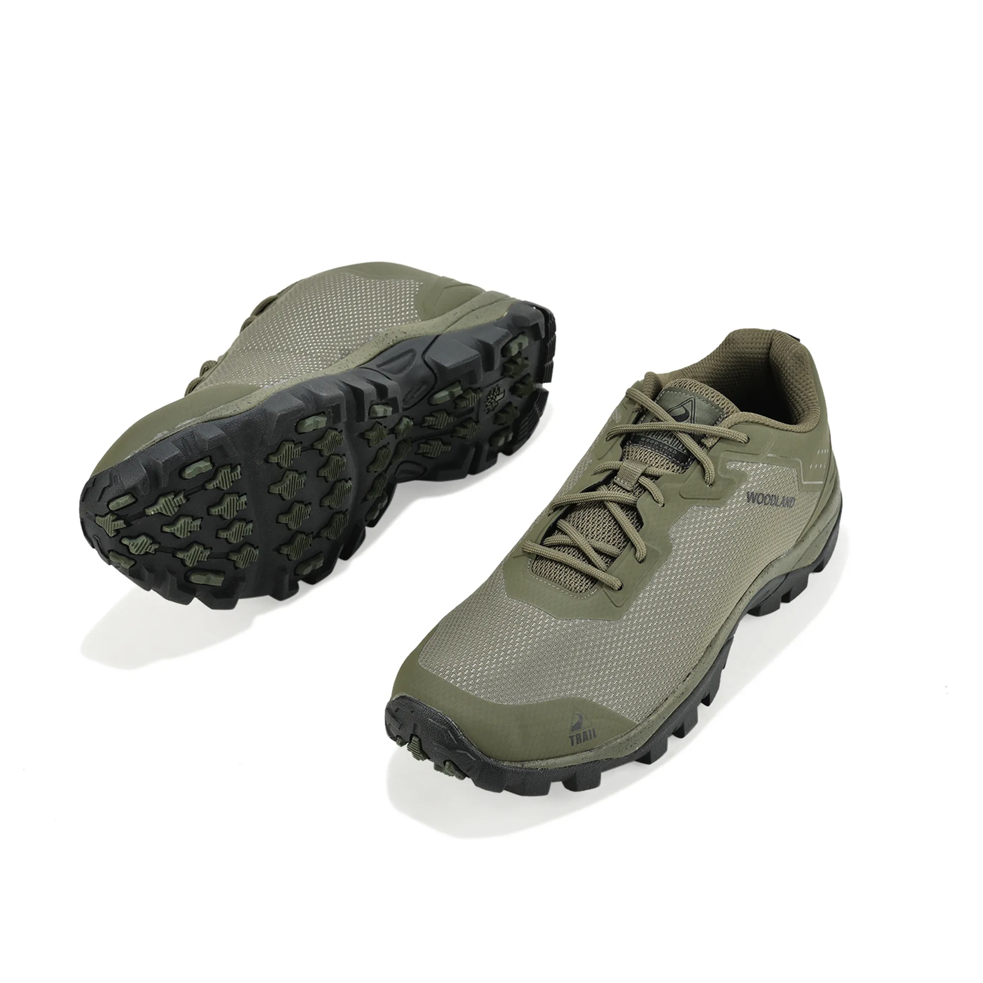 Woodland Olive TrailMotion Mesh Hiking Shoes - Thumbnail 6