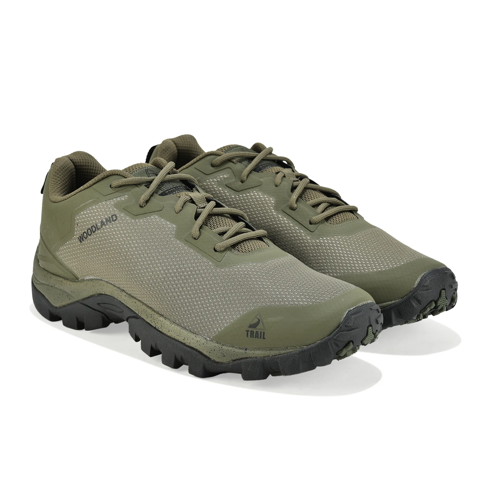Woodland Olive TrailMotion Mesh Hiking Shoes - Thumbnail 8