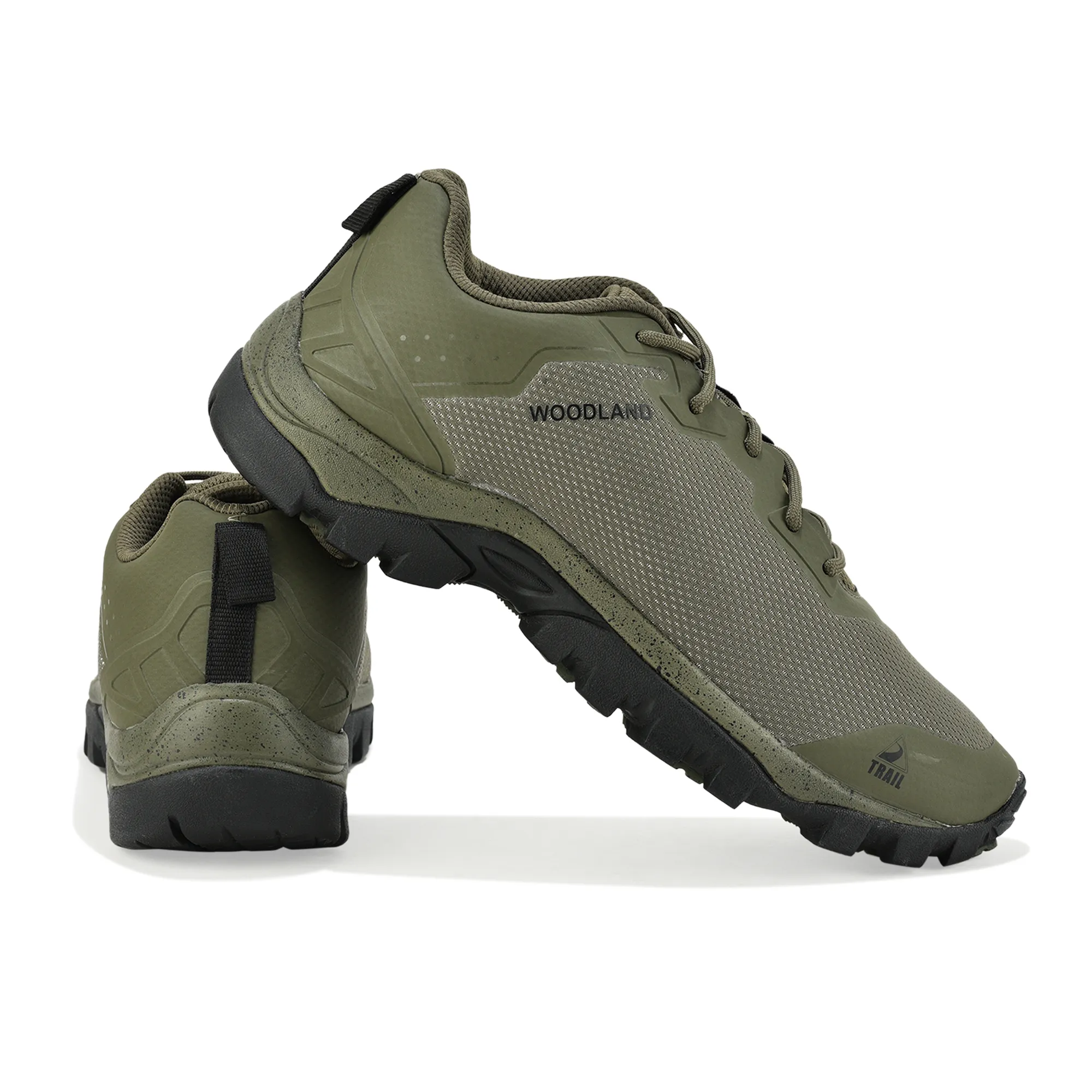 Woodland Olive TrailMotion Mesh Hiking Shoes - Thumbnail 10