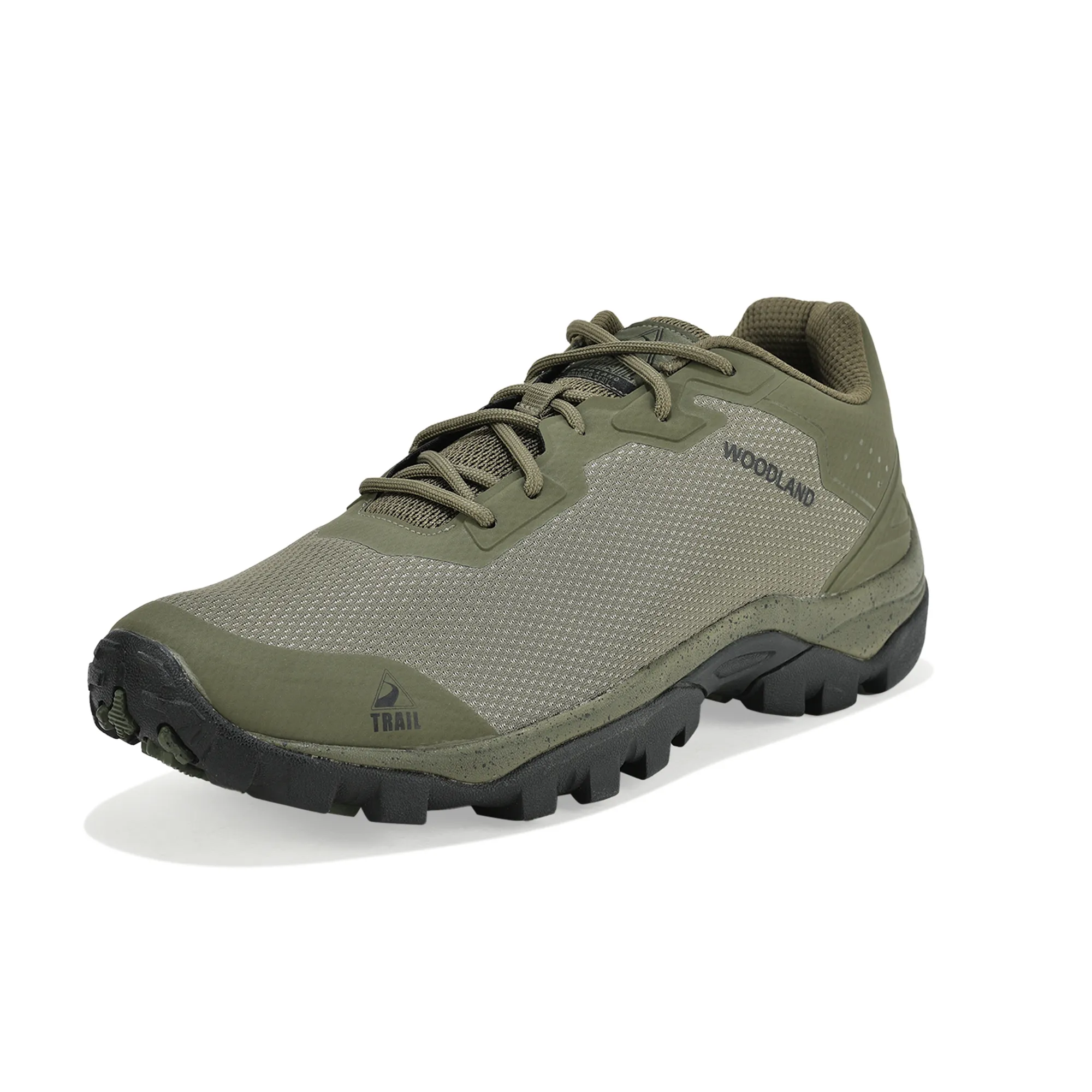 Woodland Olive TrailMotion Mesh Hiking Shoes - Thumbnail 11