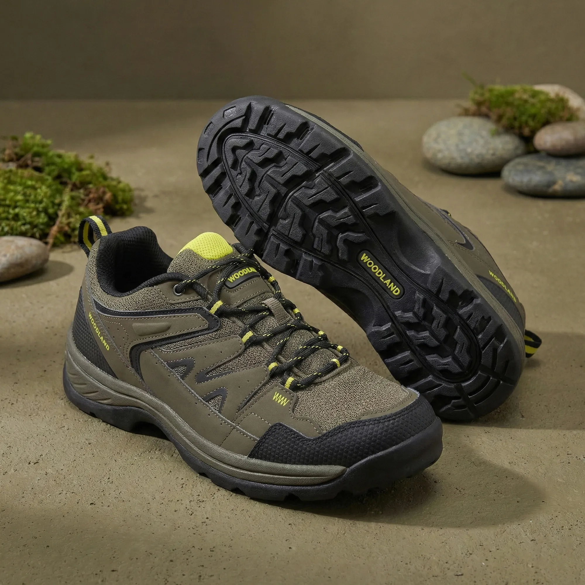 mesh-pu-olive-hiking-shoes-for-men