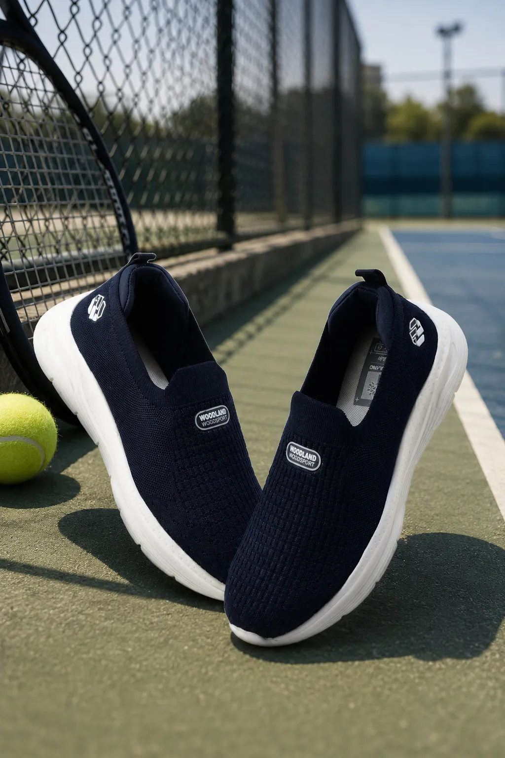 men-navy-mesh-slip-on-sports-shoes