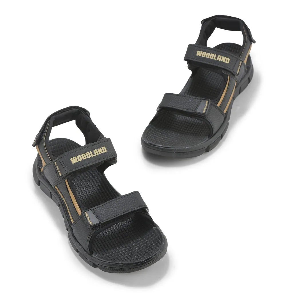 Black Sandal for Men - Thumbnail 2