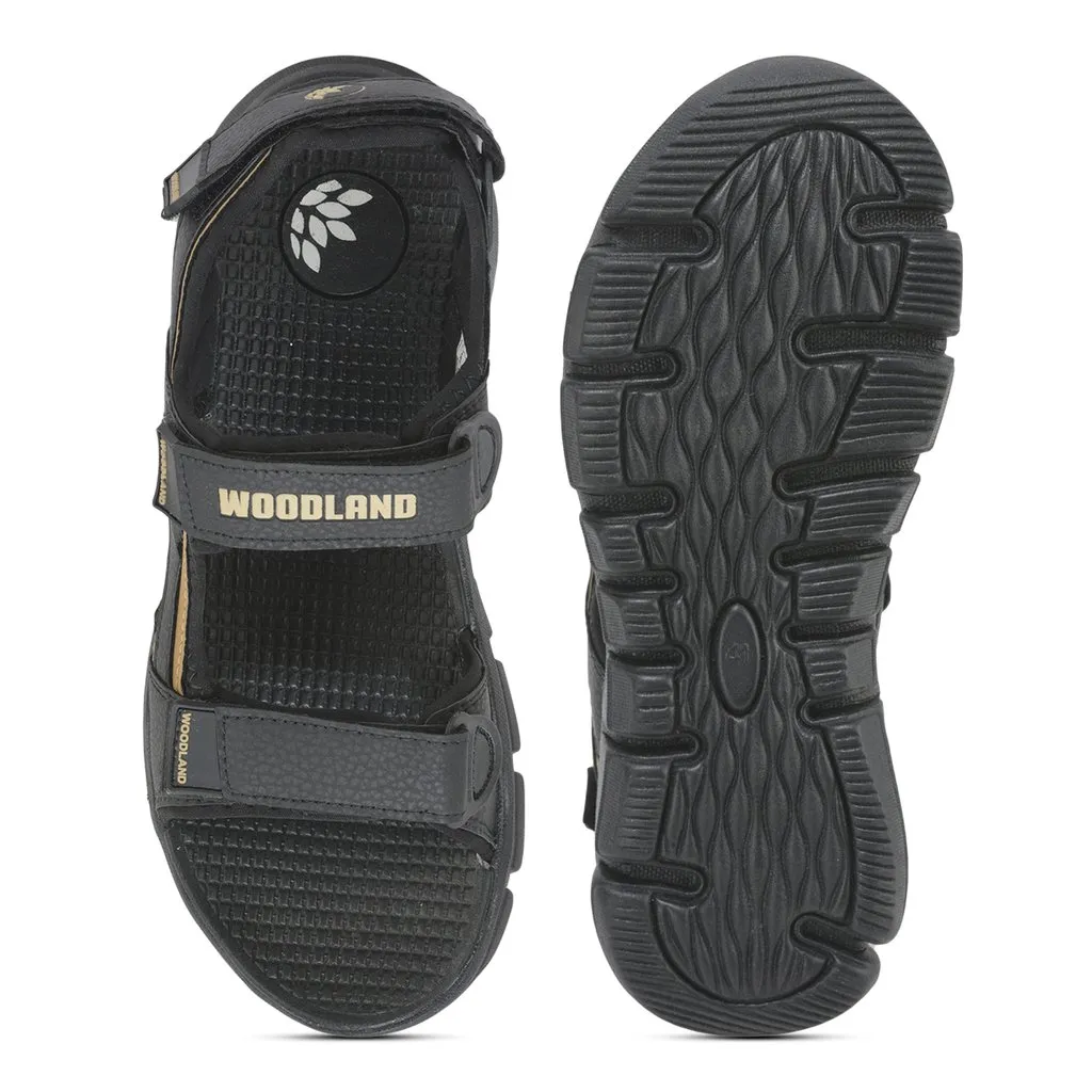 Black Sandal for Men - Thumbnail 7