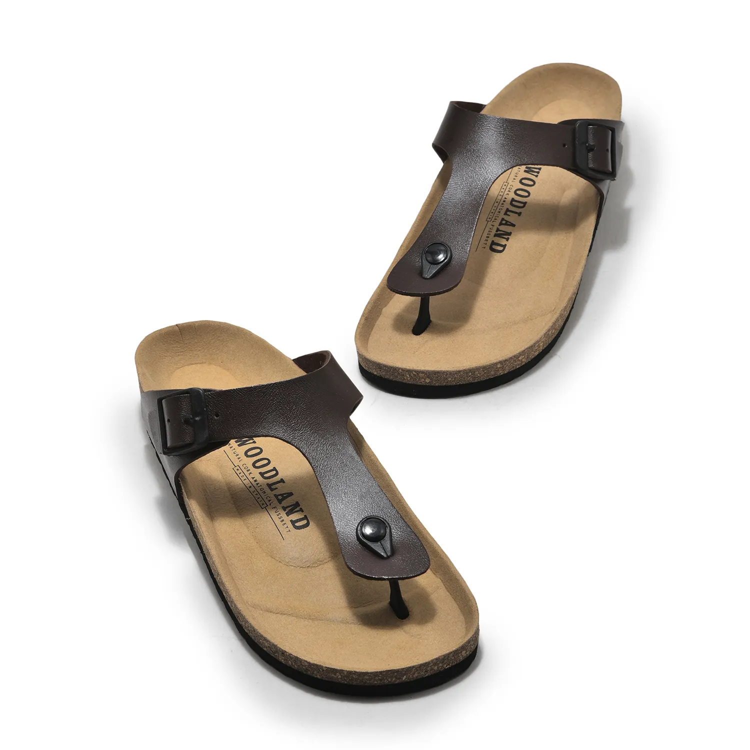 Brown Slide for men - Thumbnail 3