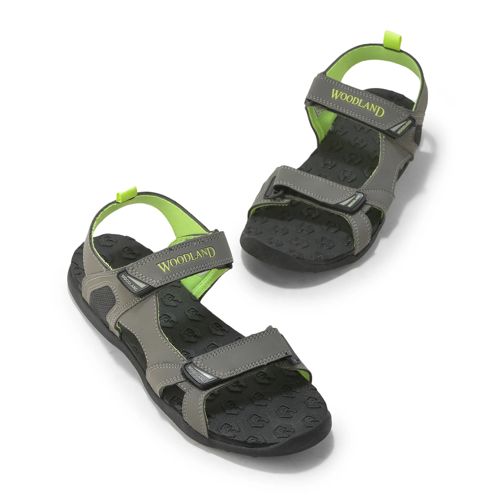 Woodland Men’s Grey Performance Sports Sandals - Thumbnail 4