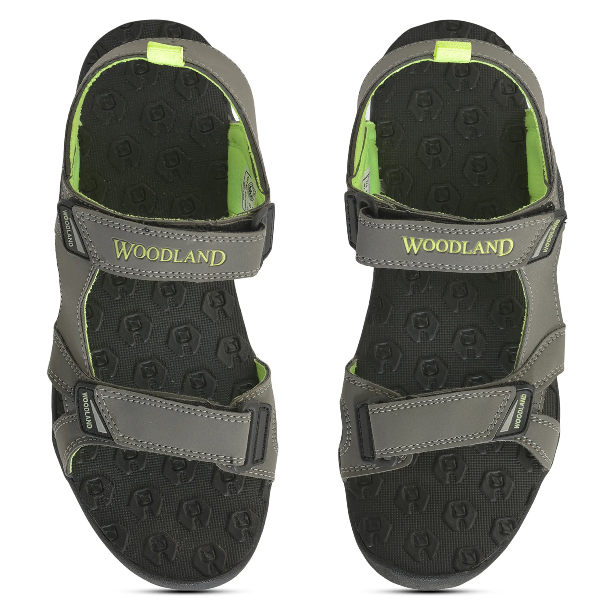 Woodland Men’s Grey Performance Sports Sandals - Thumbnail 5
