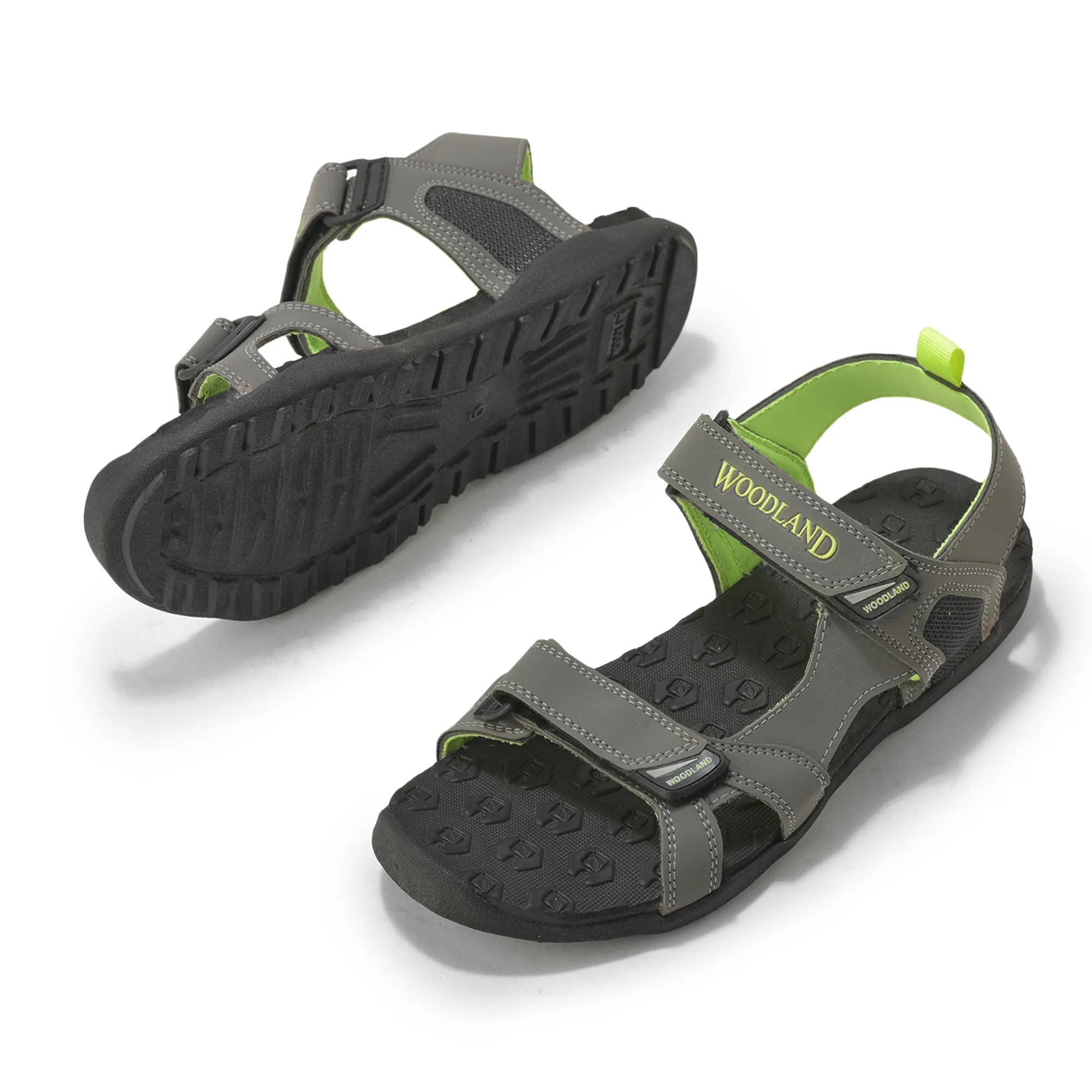 Woodland Men’s Grey Performance Sports Sandals - Thumbnail 6