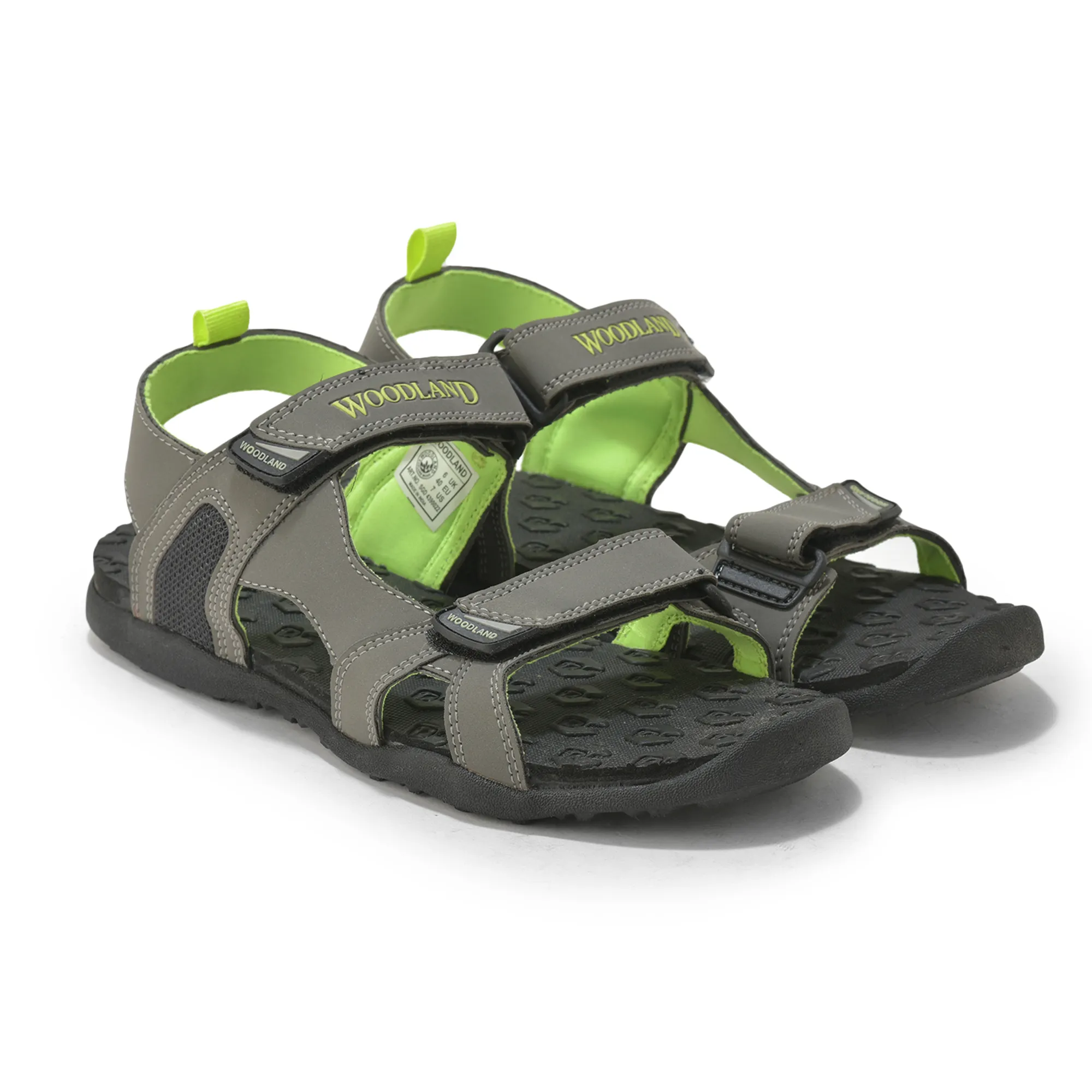 Woodland Men’s Grey Performance Sports Sandals - Thumbnail 8