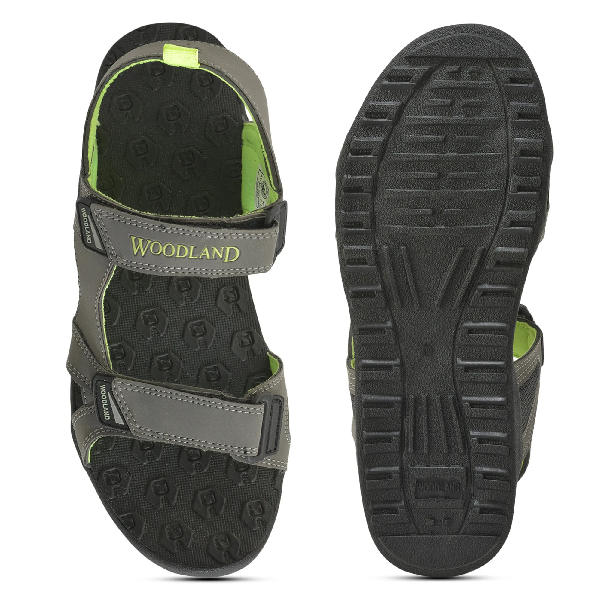 Woodland Men’s Grey Performance Sports Sandals - Thumbnail 9