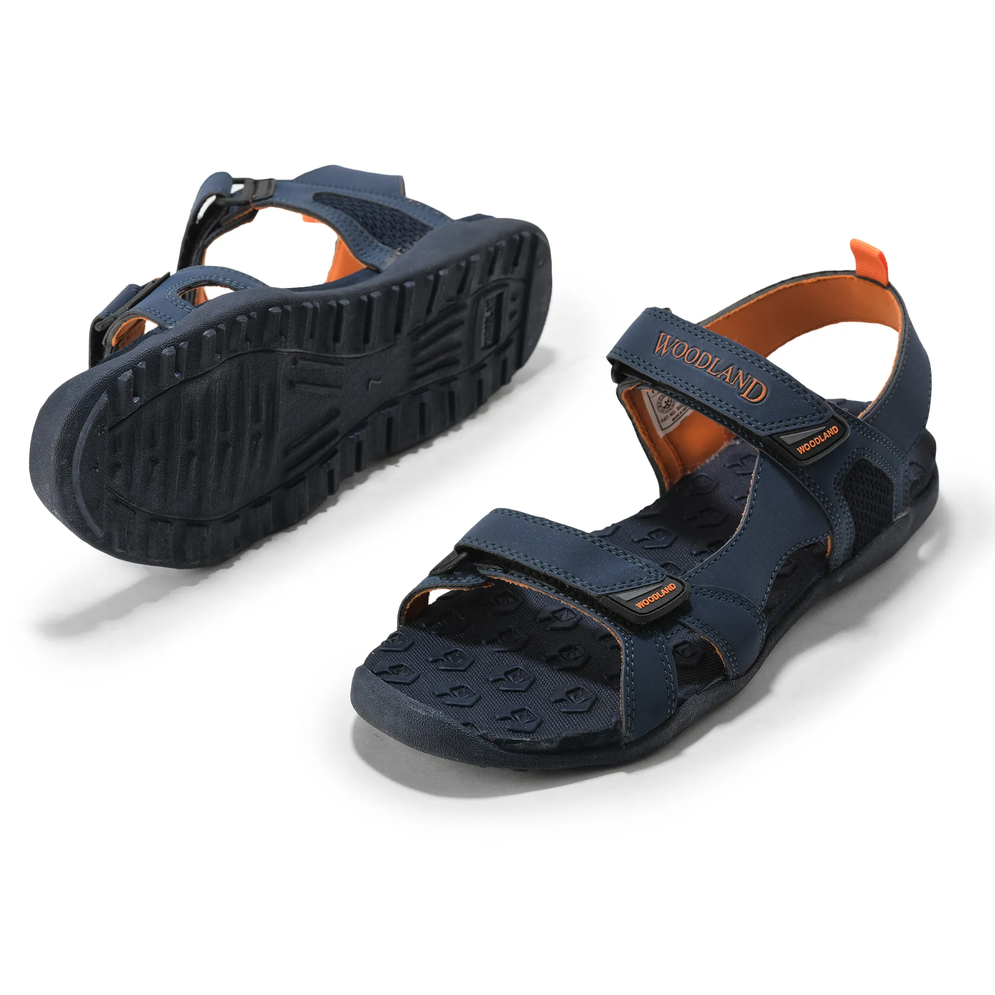 Woodland Men's Navy Performance Sports Sandals - Thumbnail 6