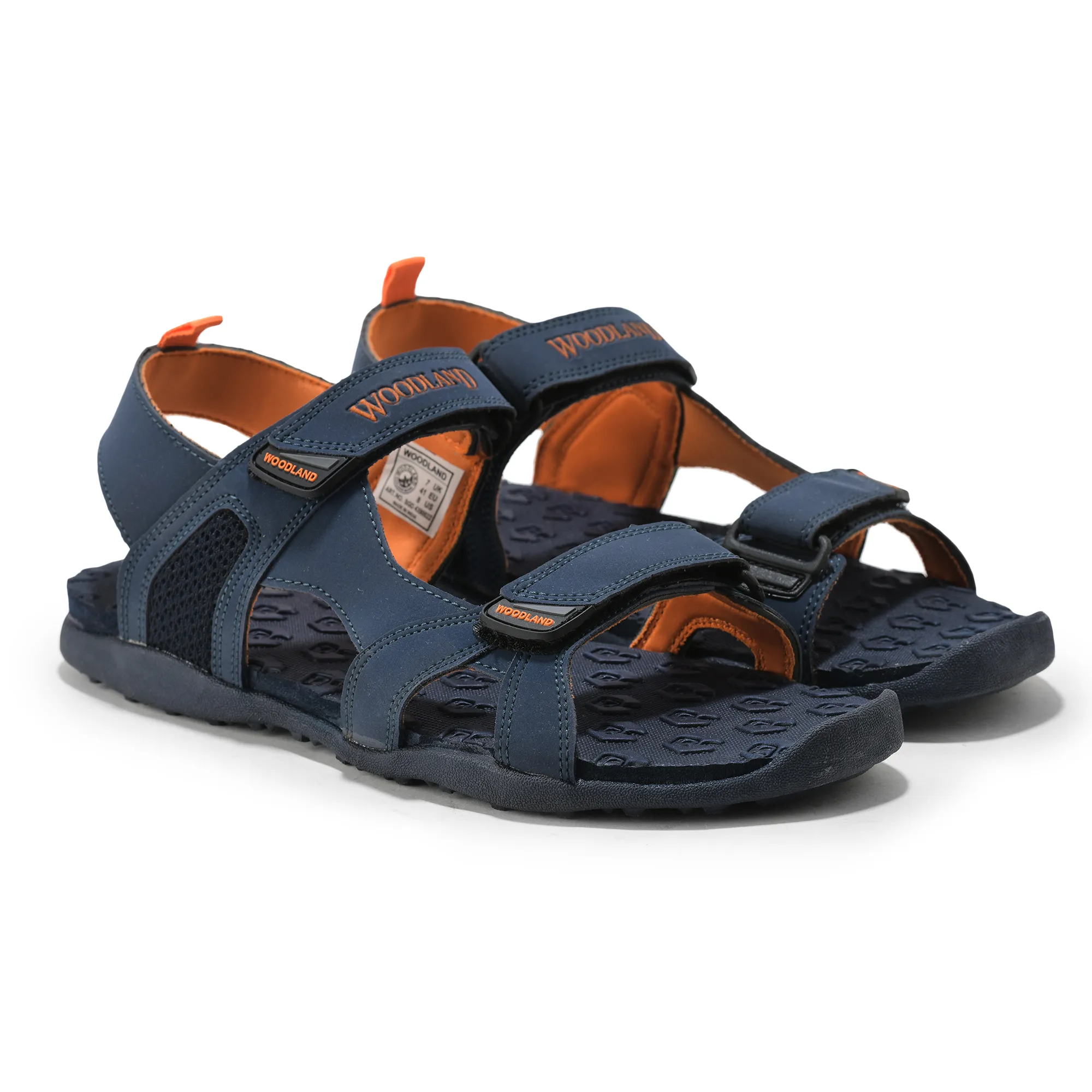 Woodland Men's Navy Performance Sports Sandals - Thumbnail 8