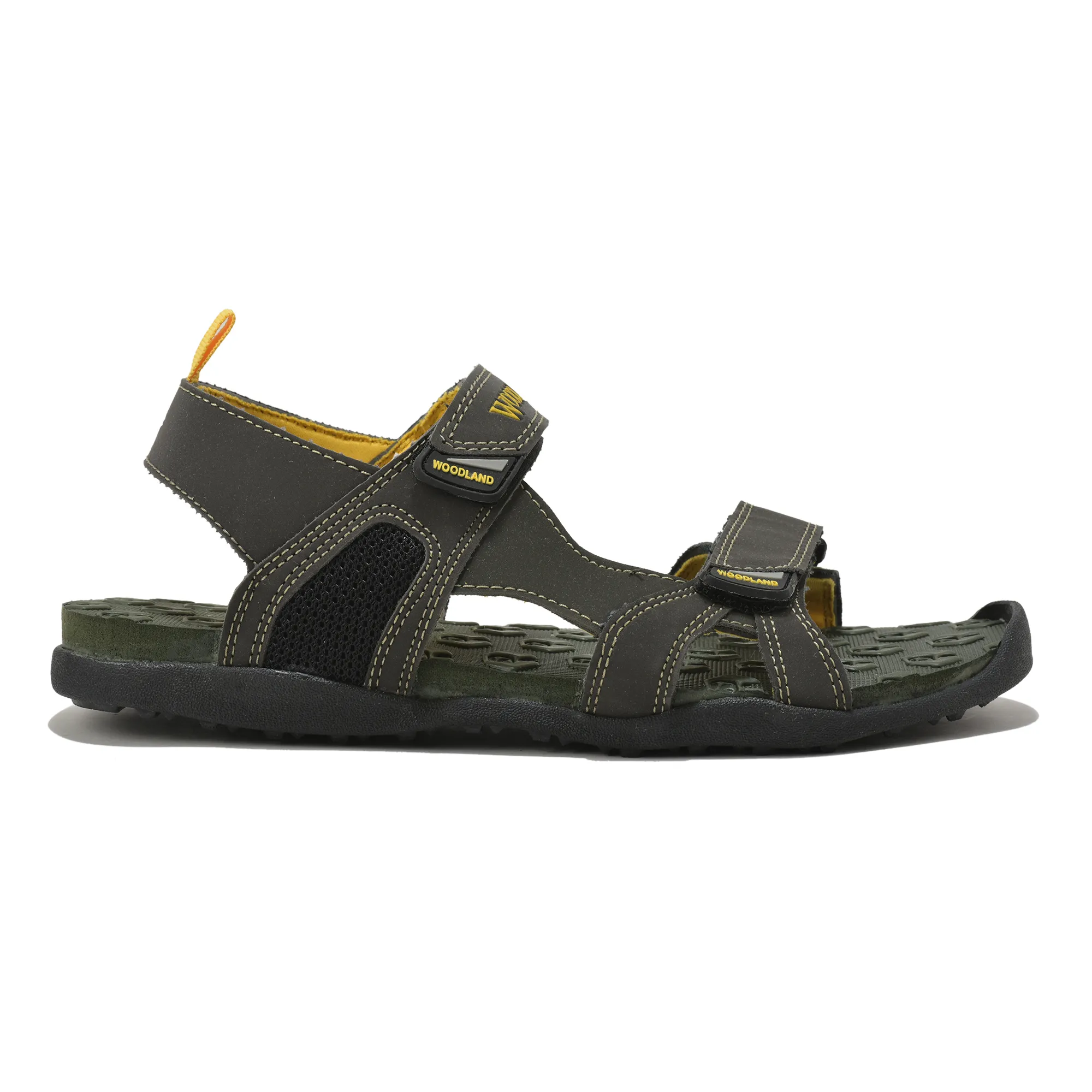Woodland Men's Olive Green Performance Sports Sandals - Thumbnail 2