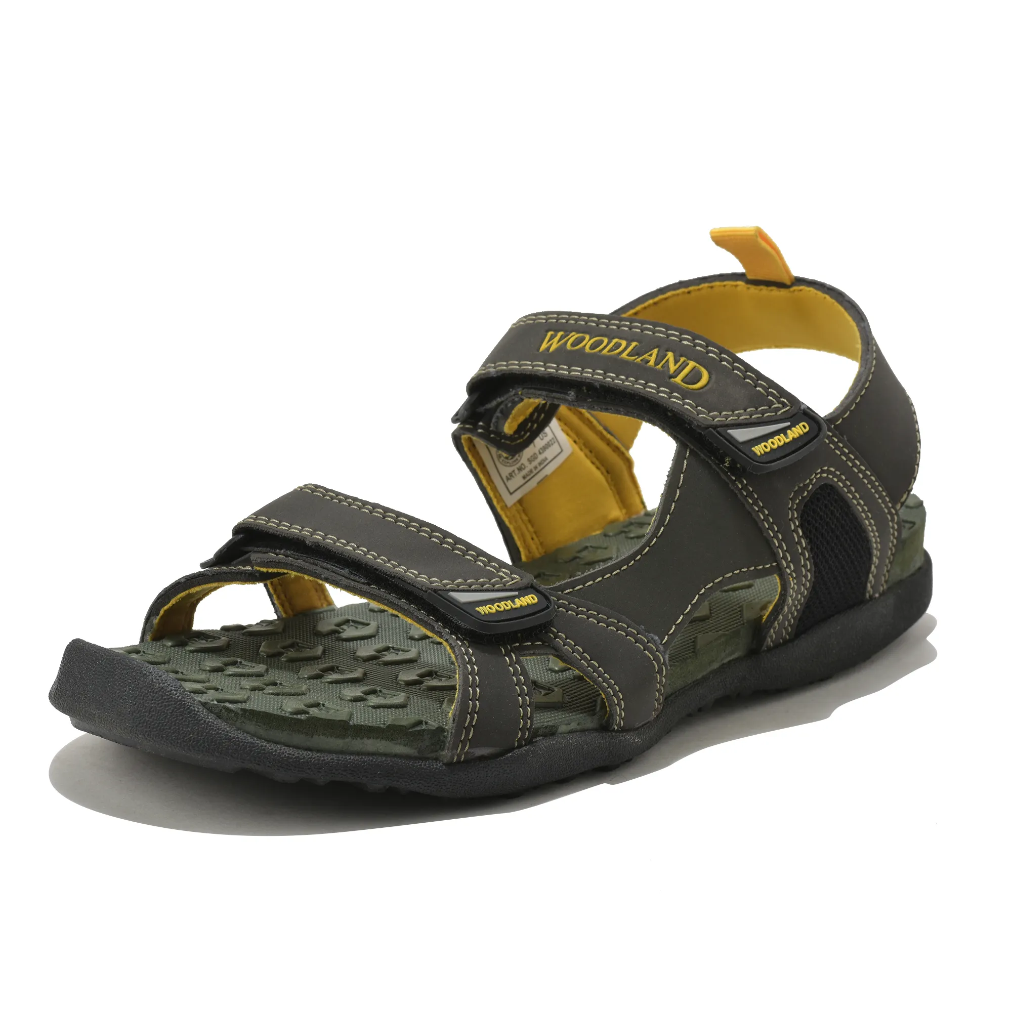 Woodland Men's Olive Green Performance Sports Sandals - Thumbnail 11