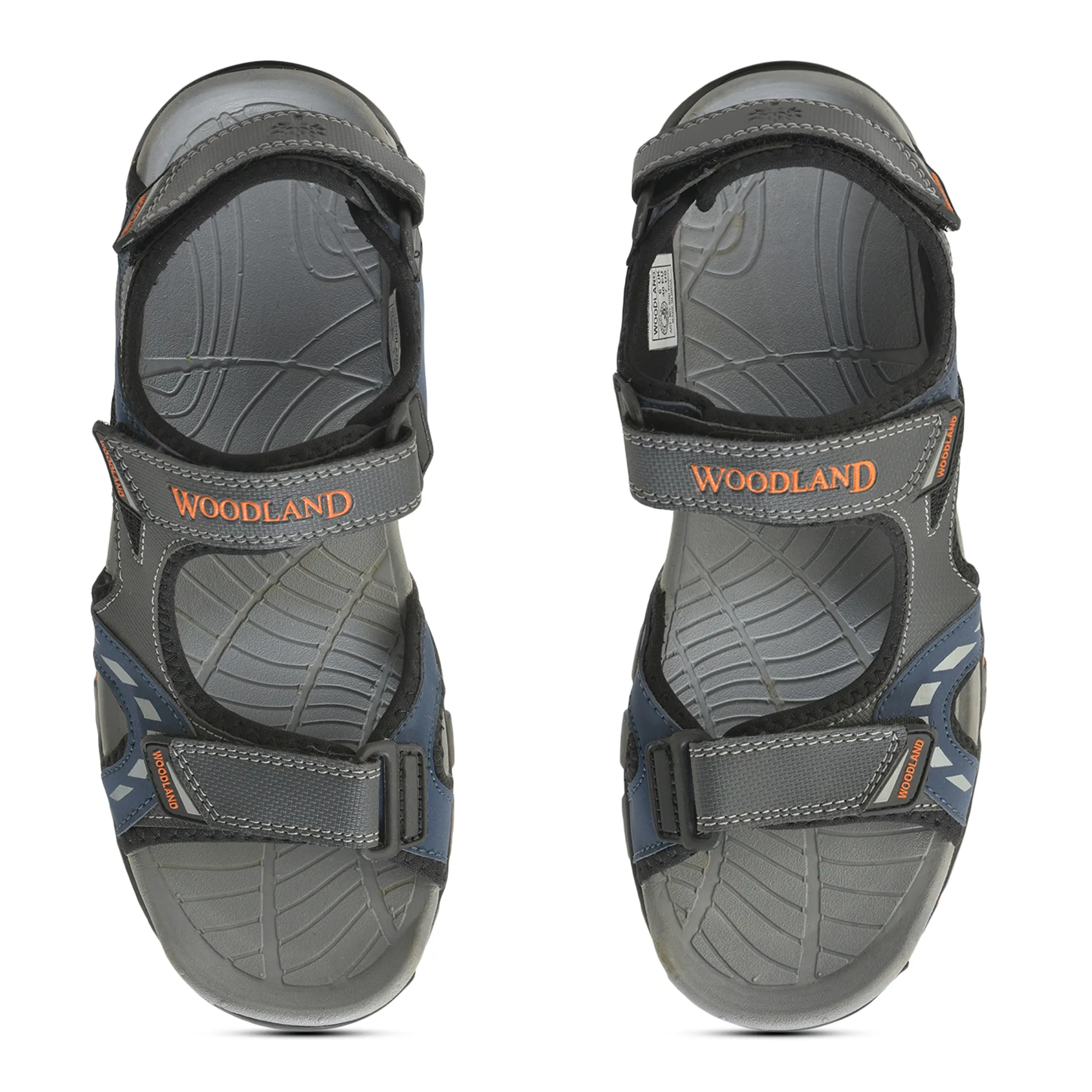 Woodland Men’s Grey Trail Command Sandals - Thumbnail 5