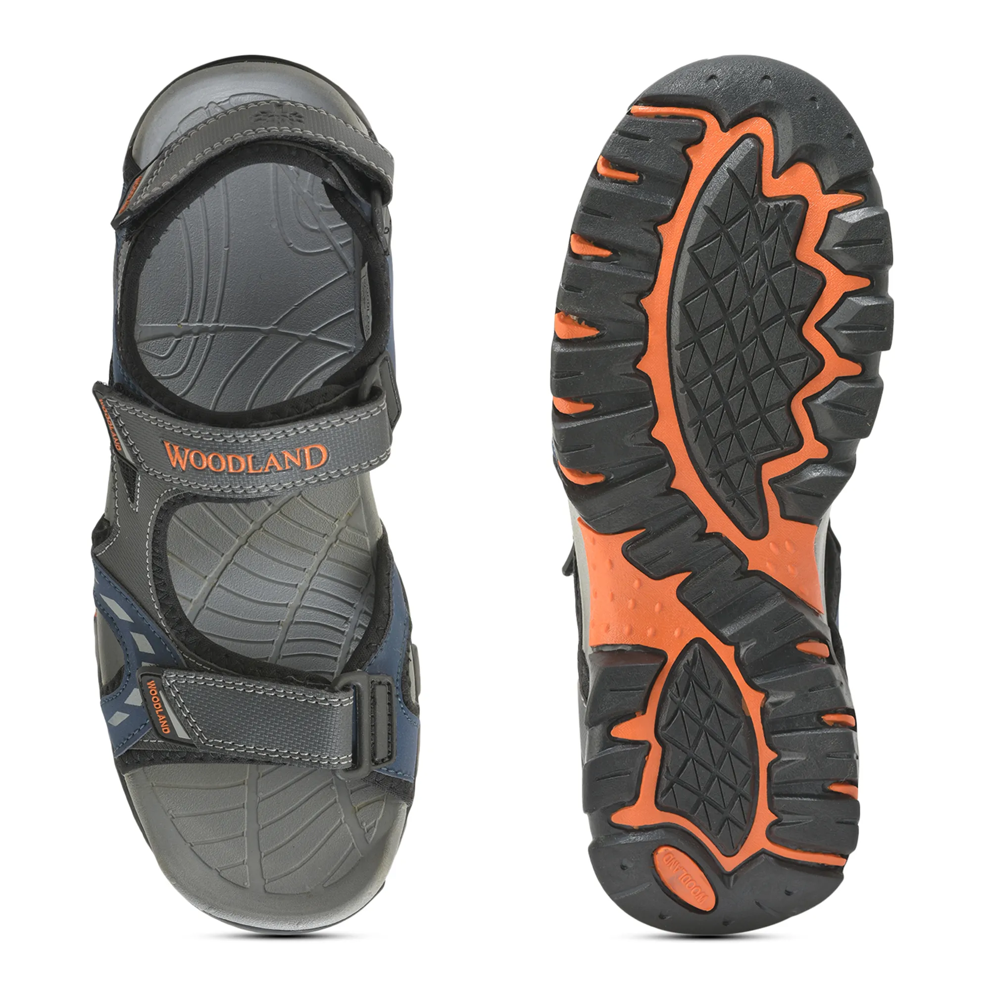 Woodland Men’s Grey Trail Command Sandals - Thumbnail 9