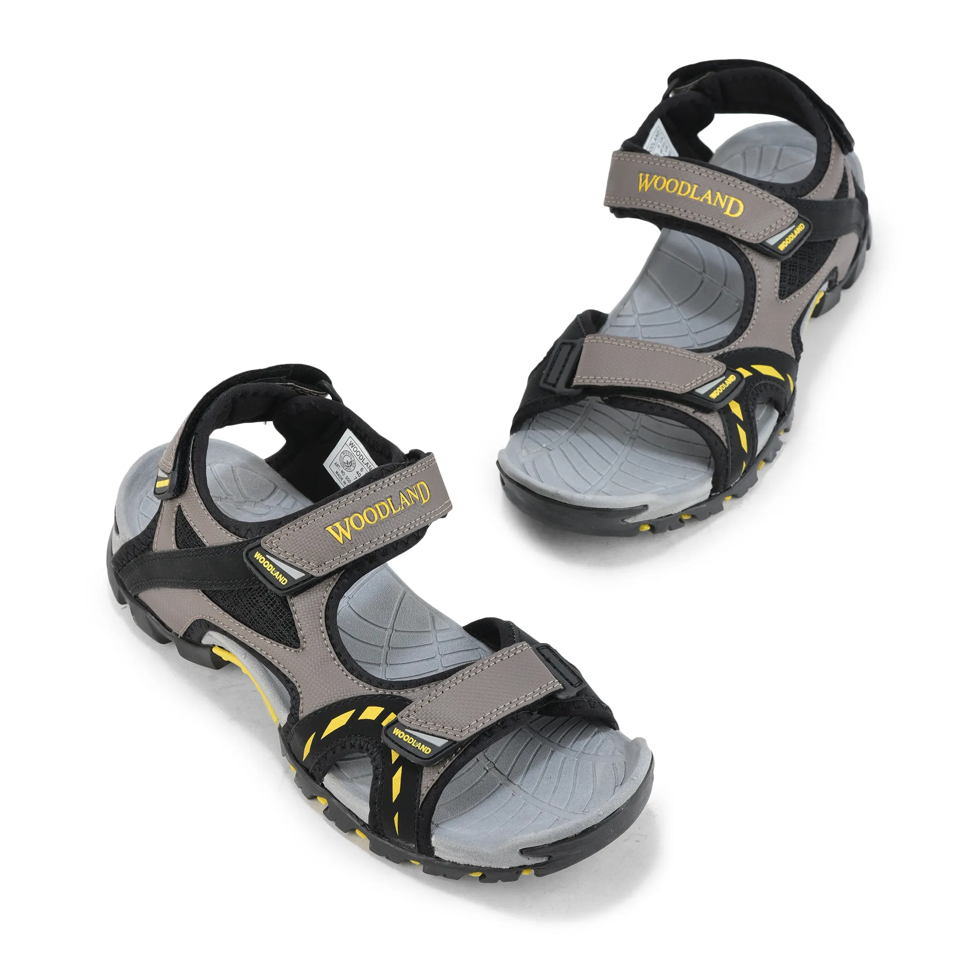 Woodland Men's LBrown Trail Command Sandals - Thumbnail 4