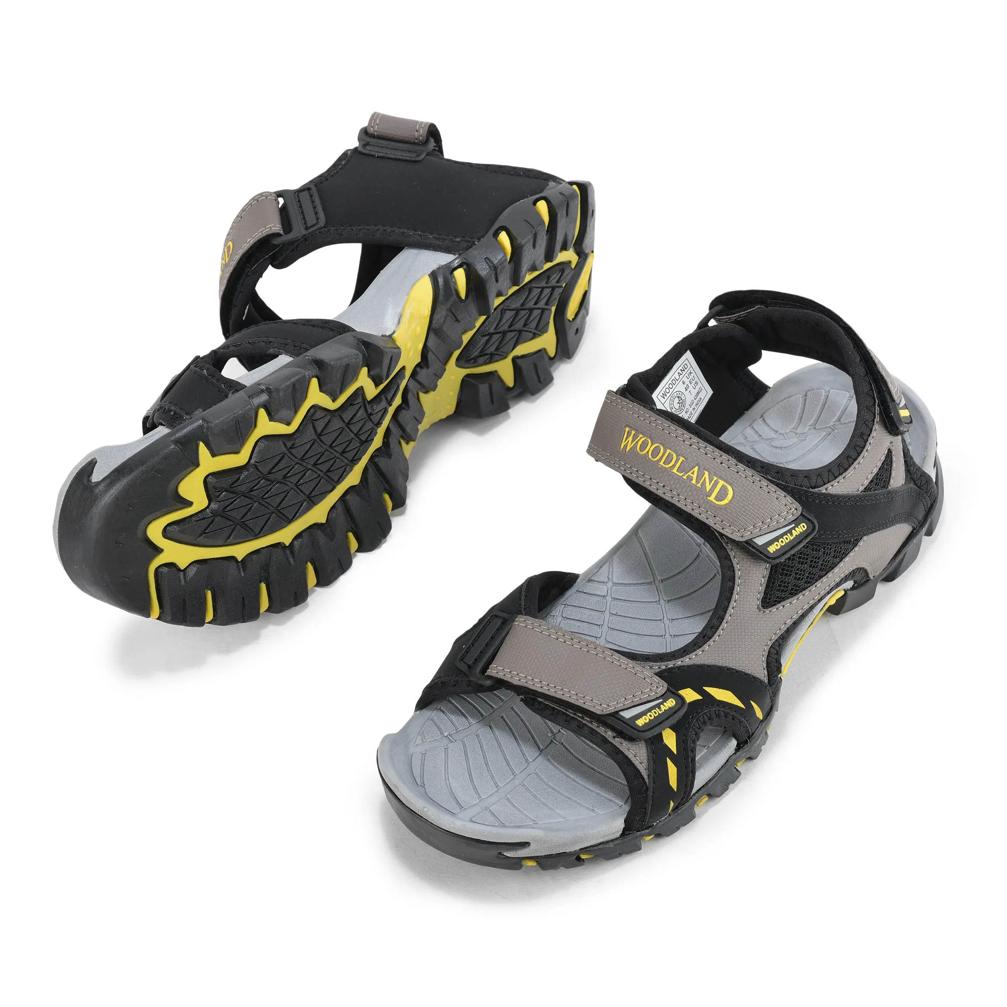 Woodland Men's LBrown Trail Command Sandals - Thumbnail 6