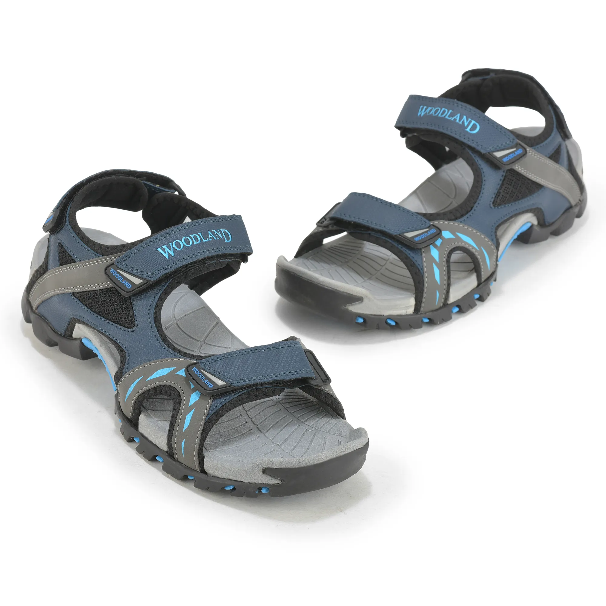 Woodland Men's Navy Trail Command Sandals - Thumbnail 4