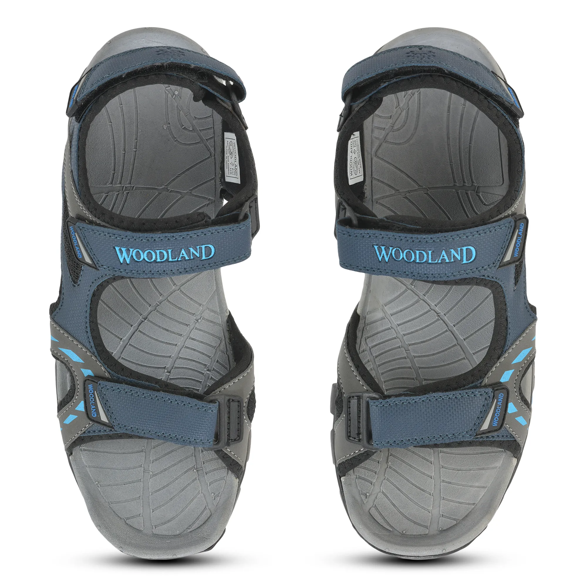 Woodland Men's Navy Trail Command Sandals - Thumbnail 5