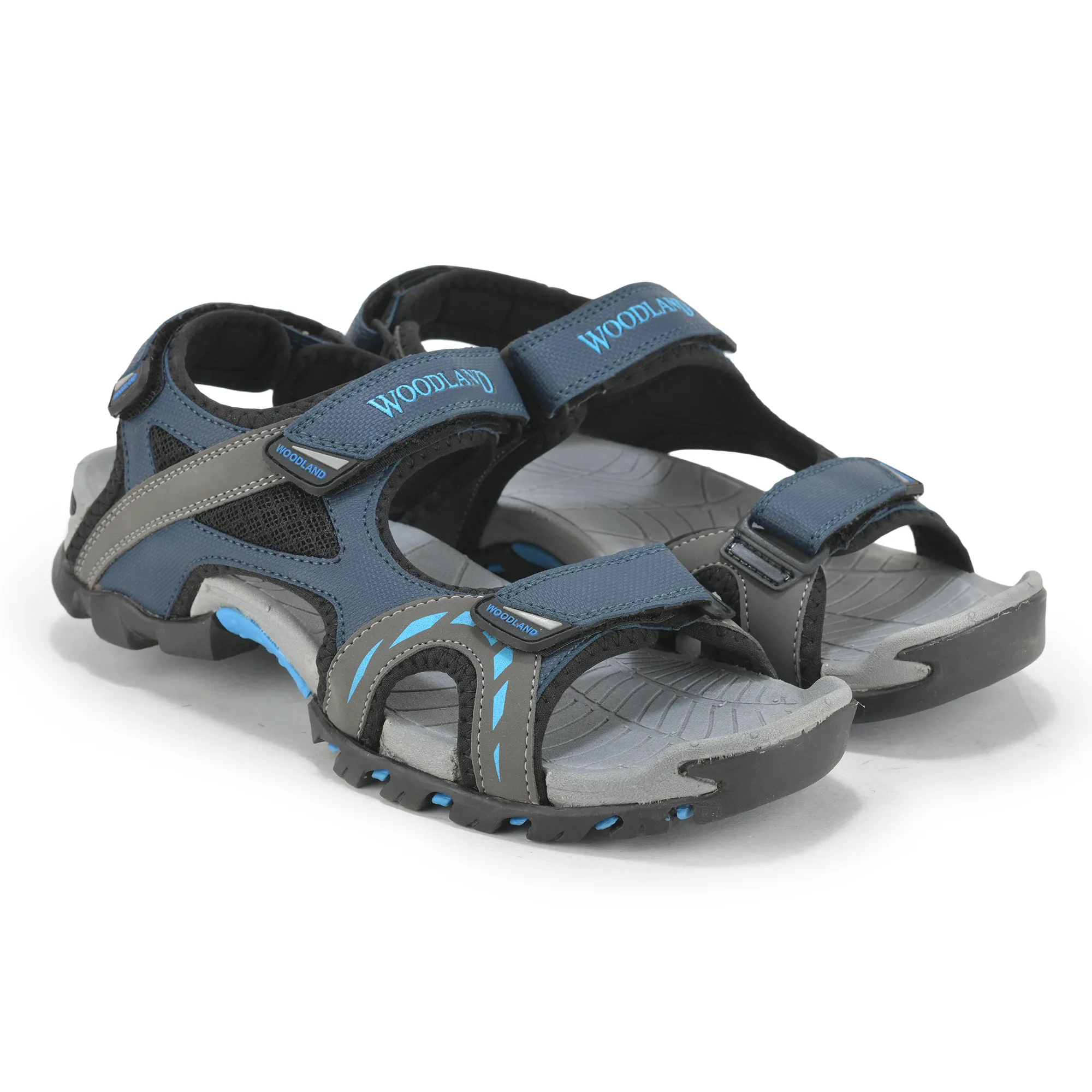 Woodland Men's Navy Trail Command Sandals - Thumbnail 8