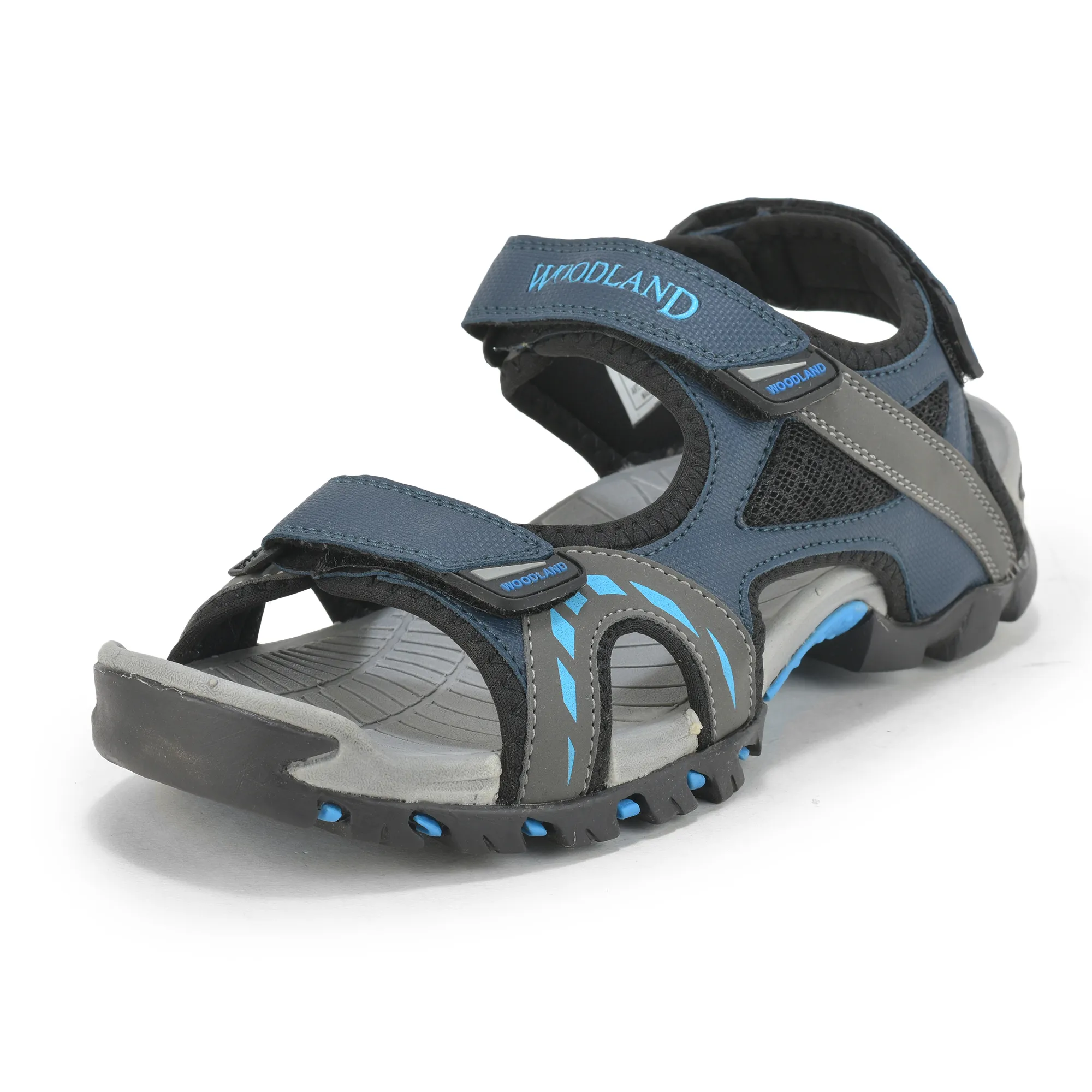 Woodland Men's Navy Trail Command Sandals - Thumbnail 11