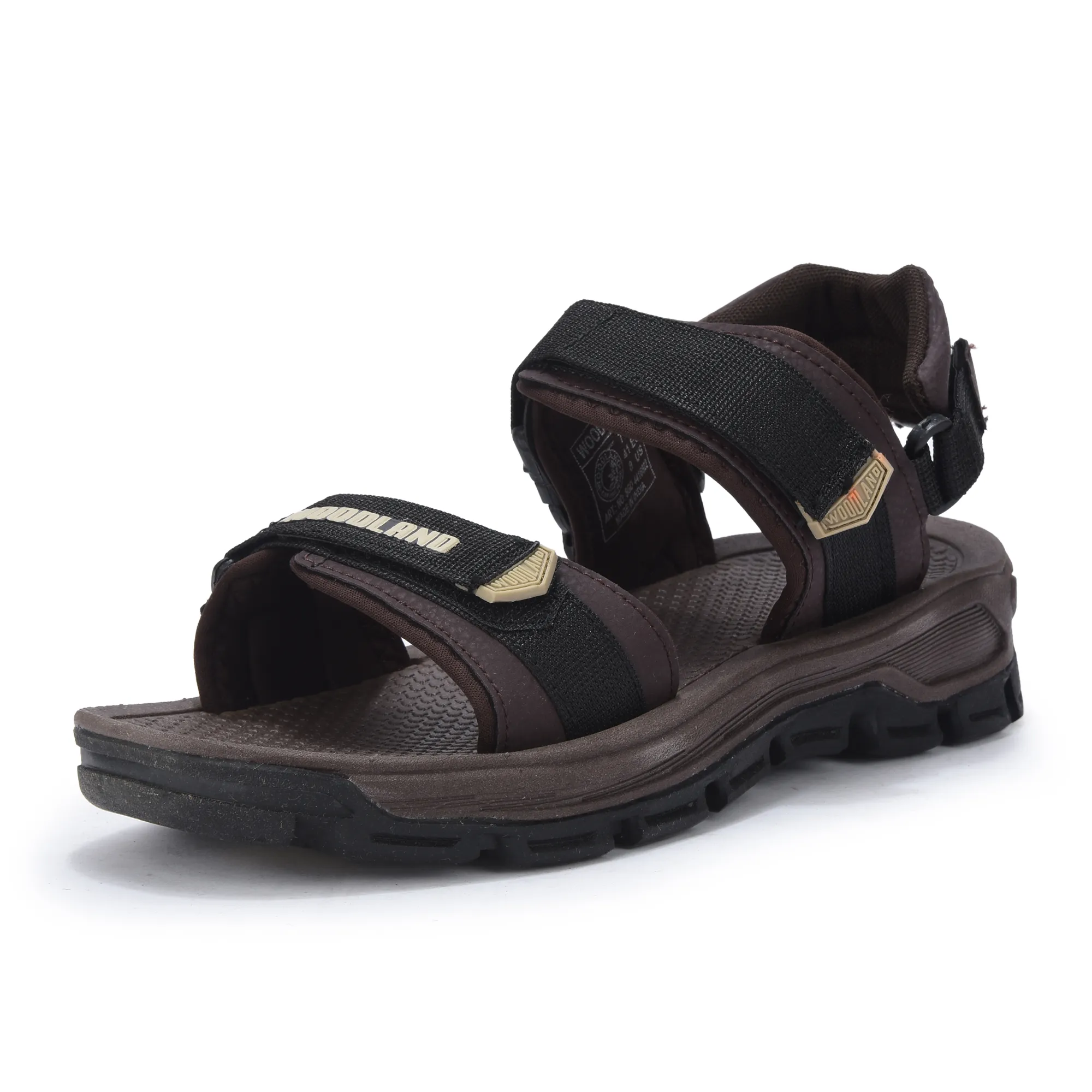 Woodland Brown Men Outdoor Sports Sandal - Thumbnail 11