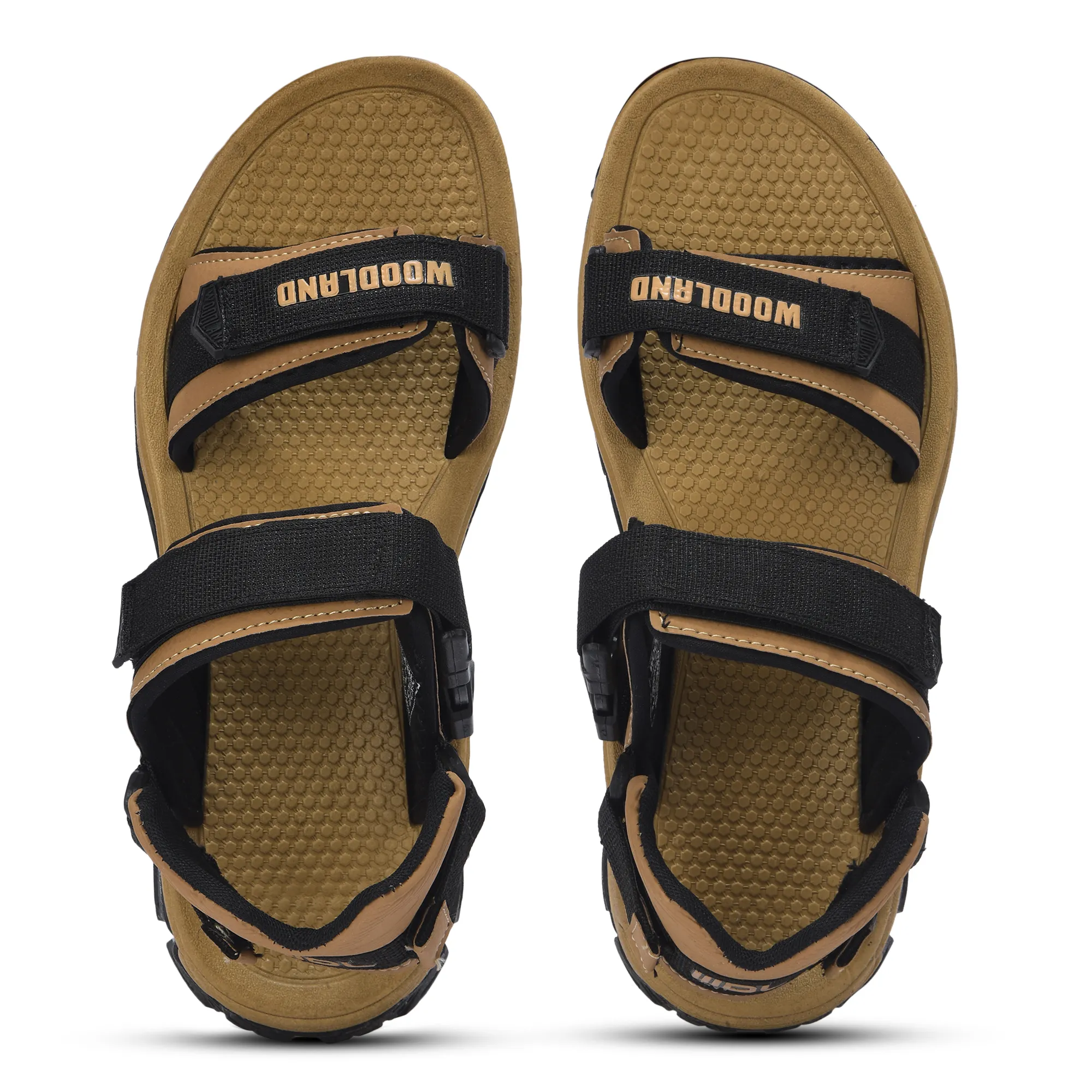 Woodland Camel Men Outdoor Sports Sandal - Thumbnail 4