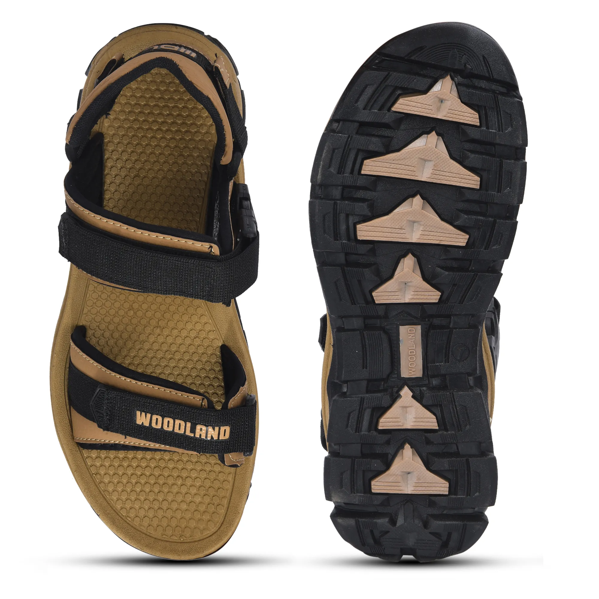 Woodland Camel Men Outdoor Sports Sandal - Thumbnail 8