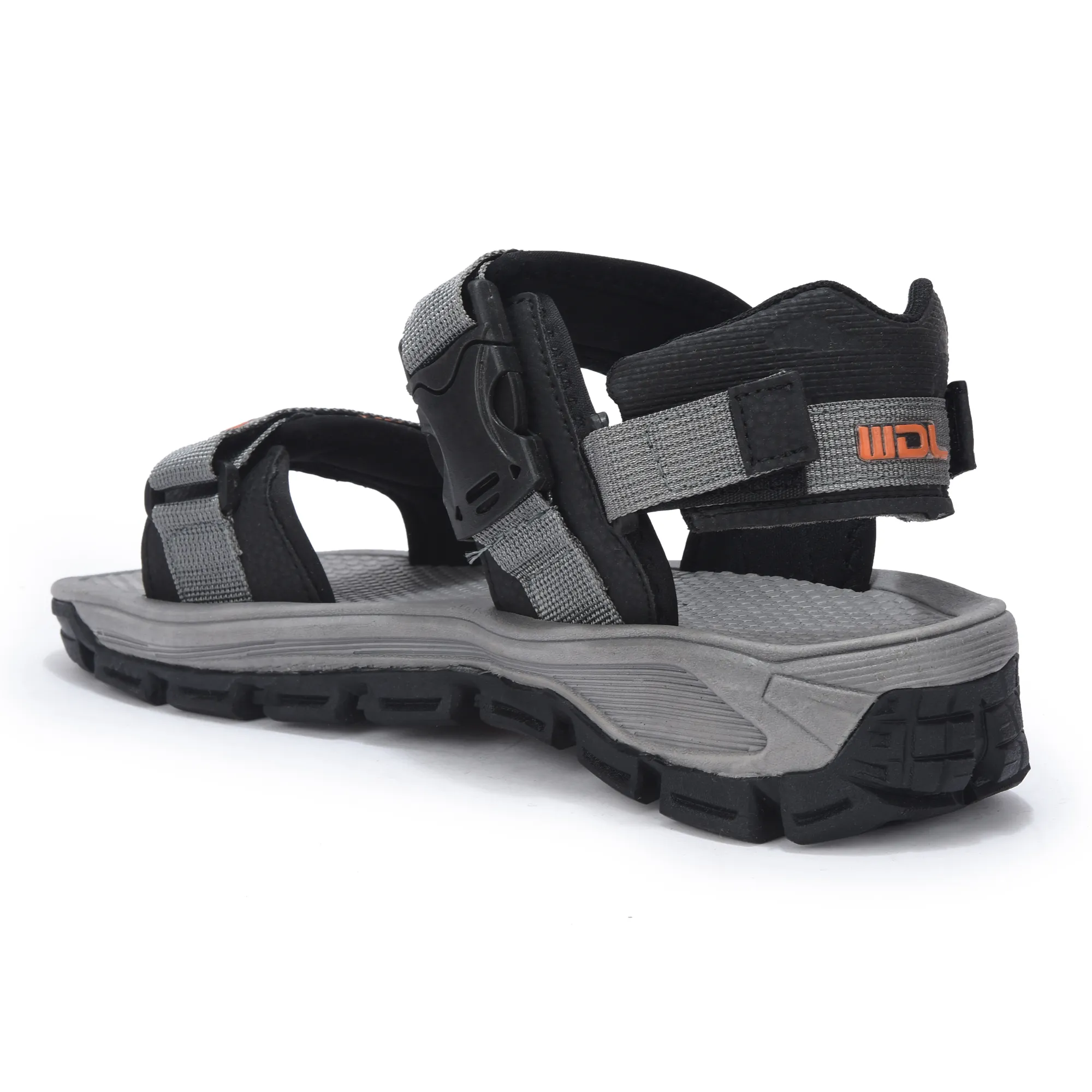 Woodland Grey Men Outdoor Sports Sandal - Thumbnail 6