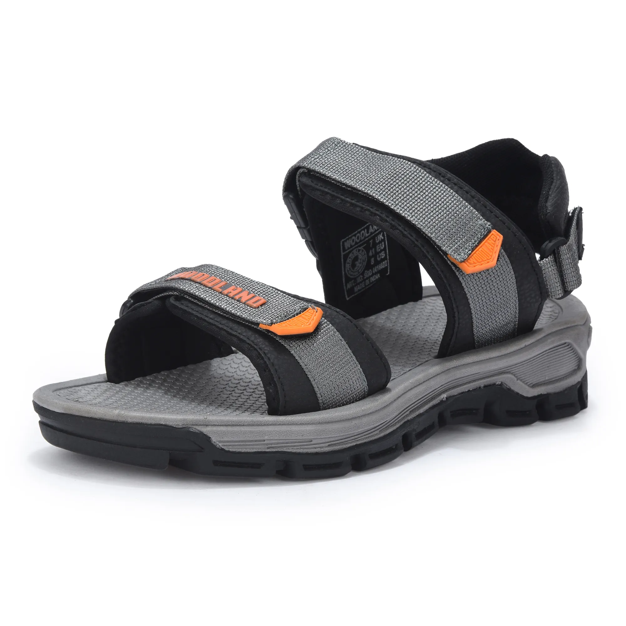 Woodland Grey Men Outdoor Sports Sandal - Thumbnail 11