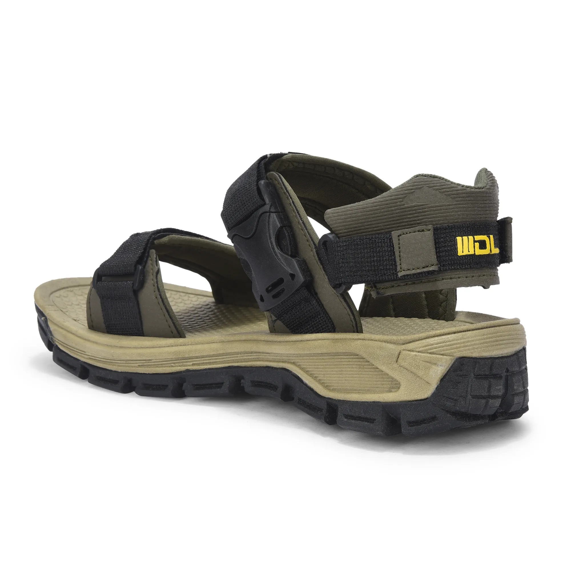 Woodland Olive Men Outdoor Sports Sandal - Thumbnail 6
