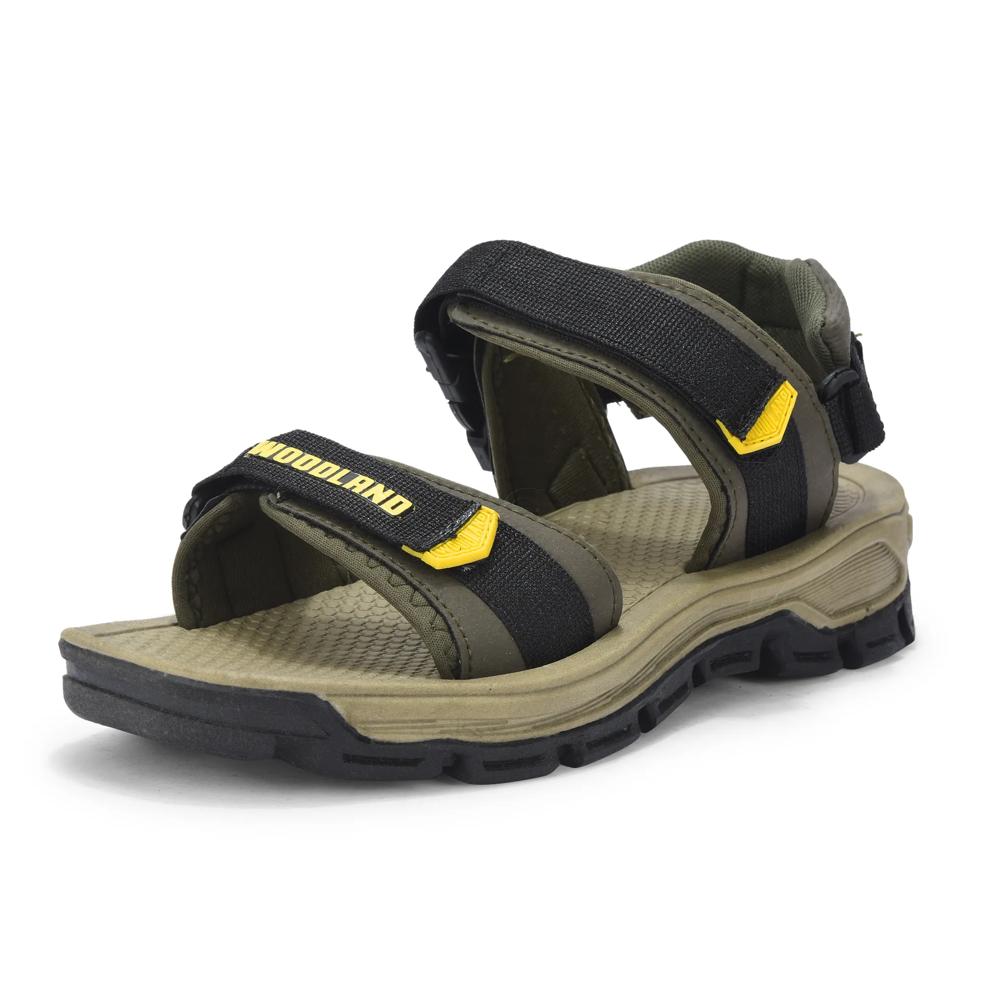 Woodland Olive Men Outdoor Sports Sandal - Thumbnail 11