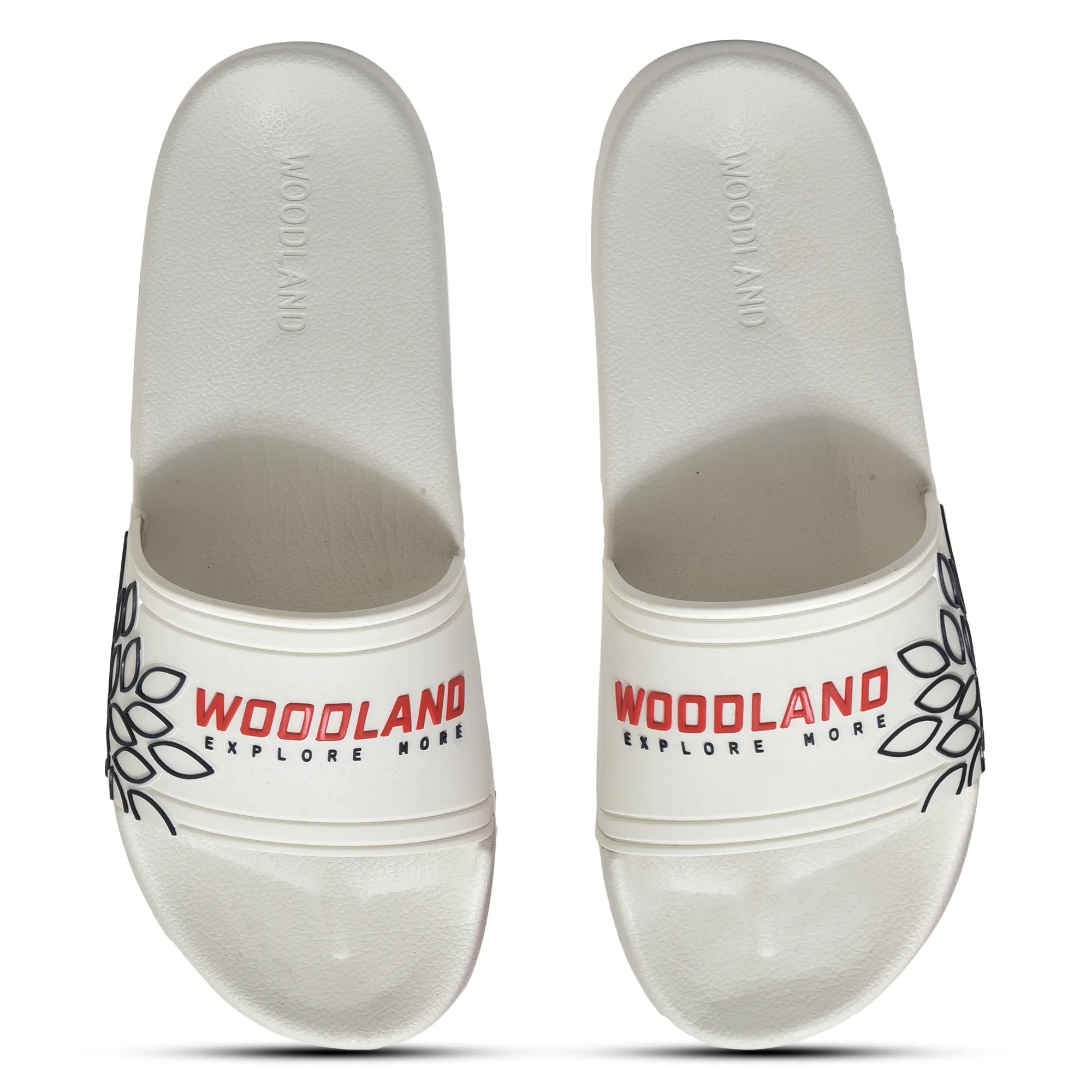 White Slide Sandal for Men - Thumbnail 3