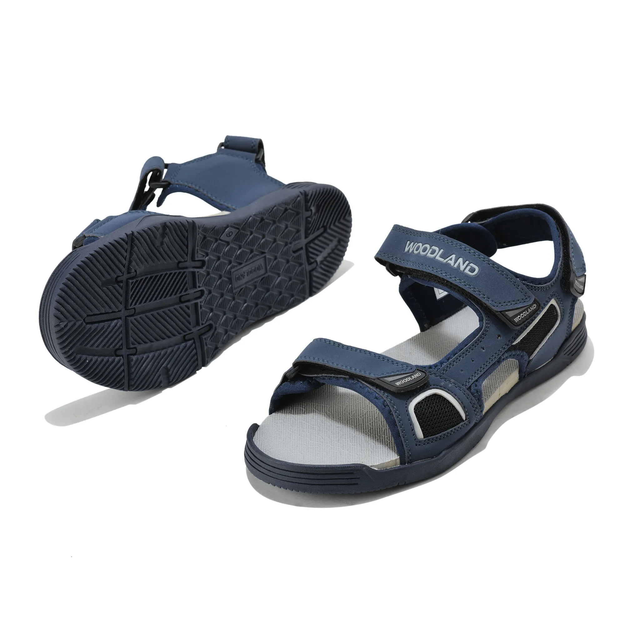 Woodland Men's Light Grey Utility Sports Sandals - Thumbnail 6