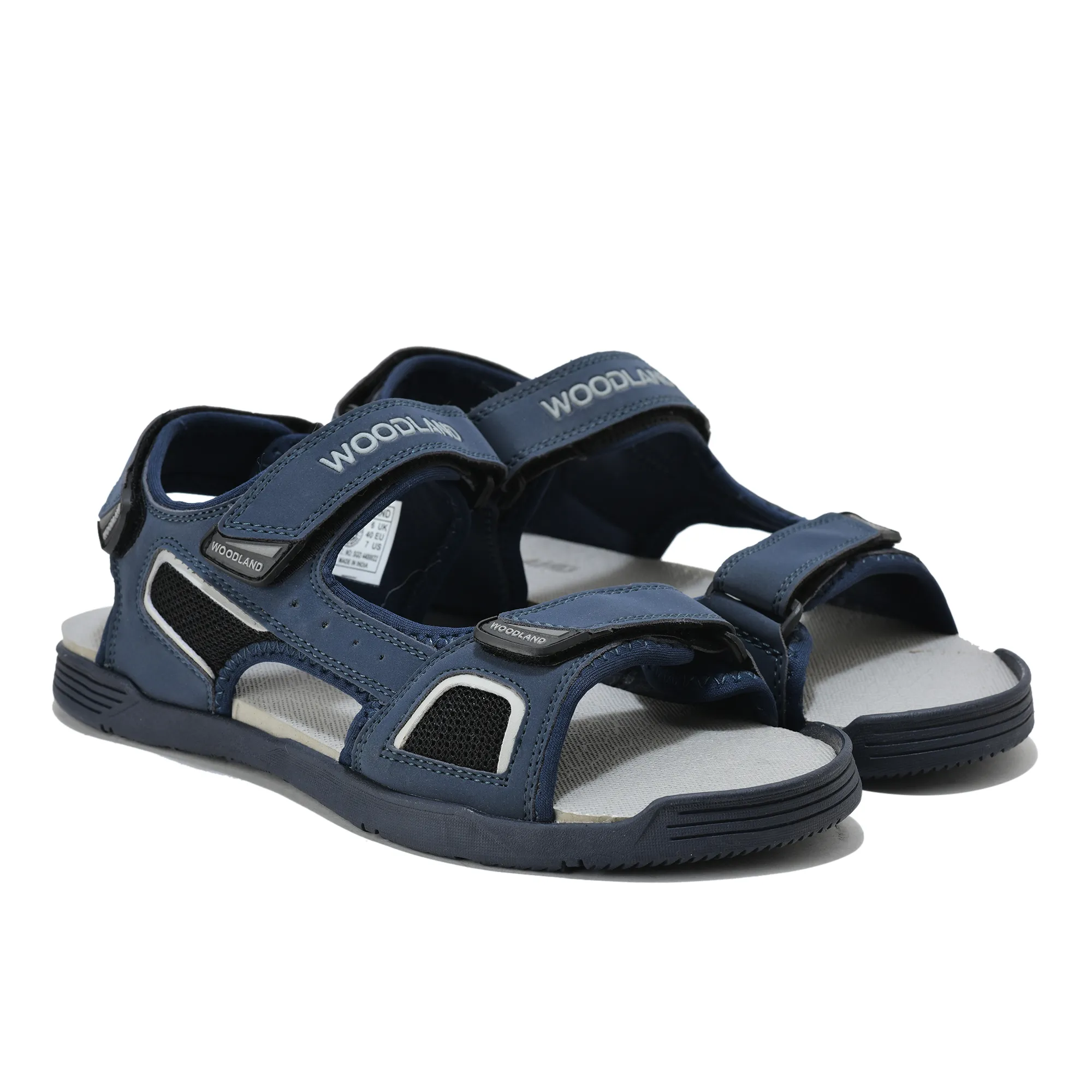 Woodland Men's Light Grey Utility Sports Sandals - Thumbnail 8