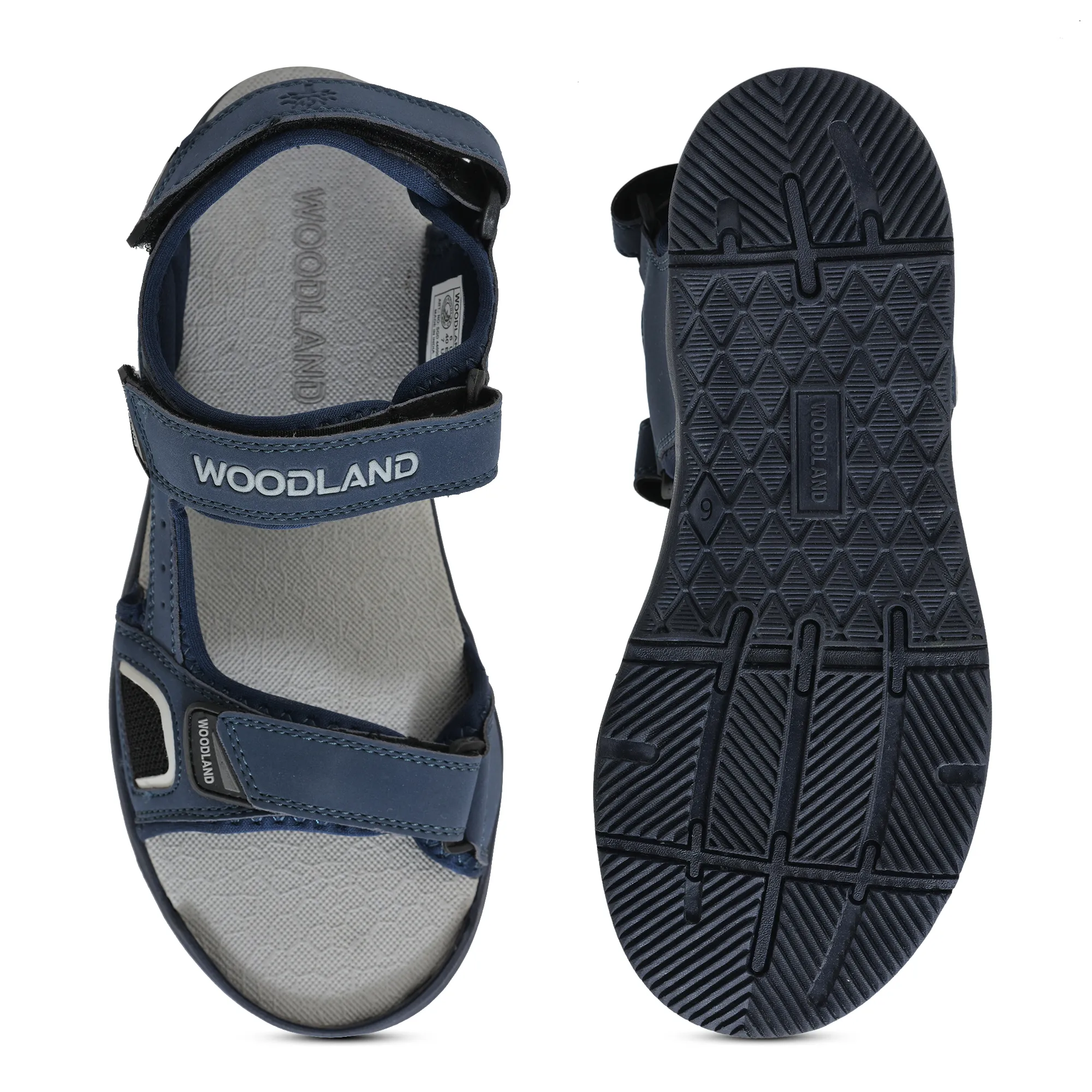 Woodland Men's Light Grey Utility Sports Sandals - Thumbnail 9